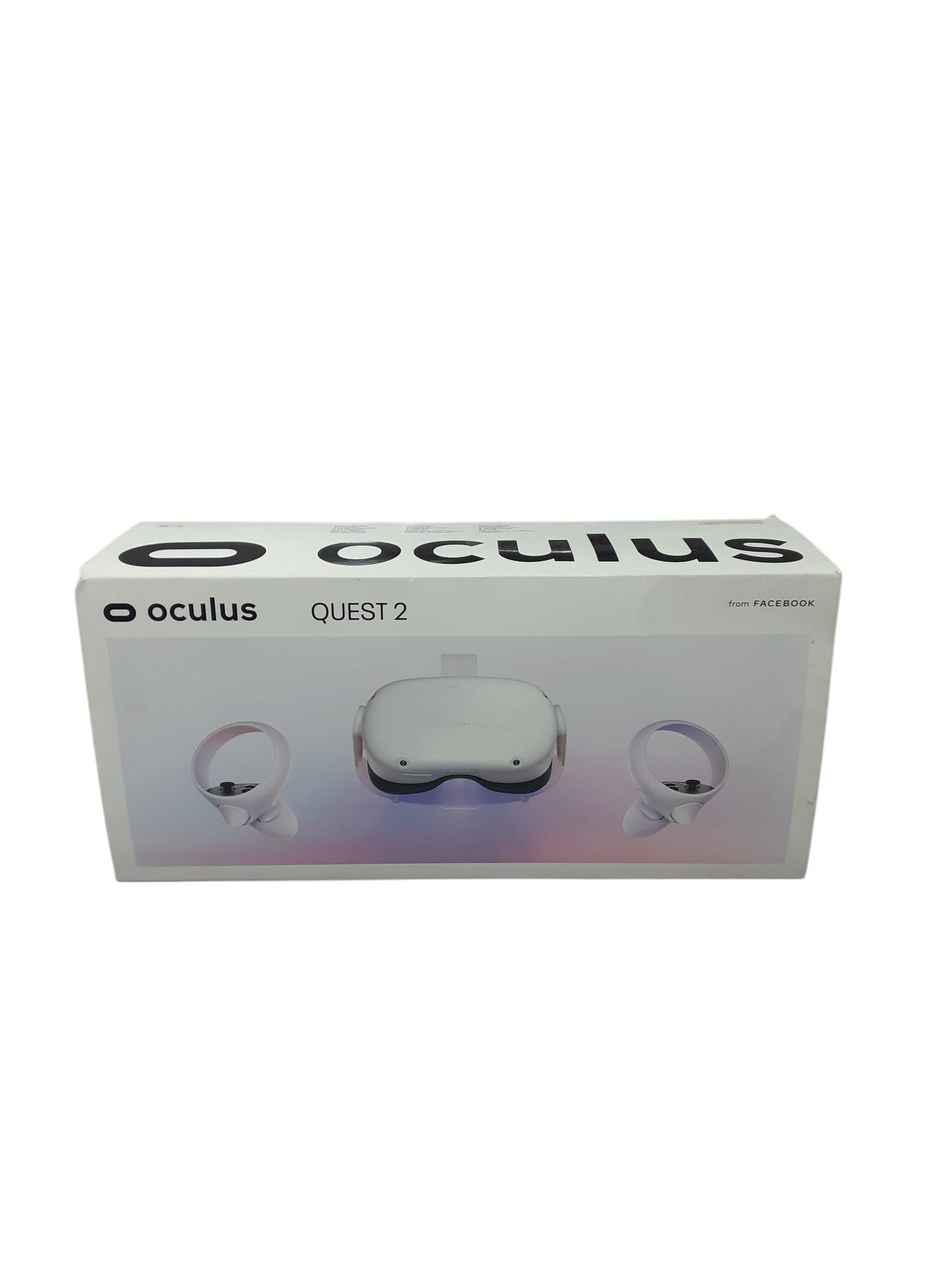 Product photo for Meta Quest 2 64GB VR Headset – White All-in-One With Controllers