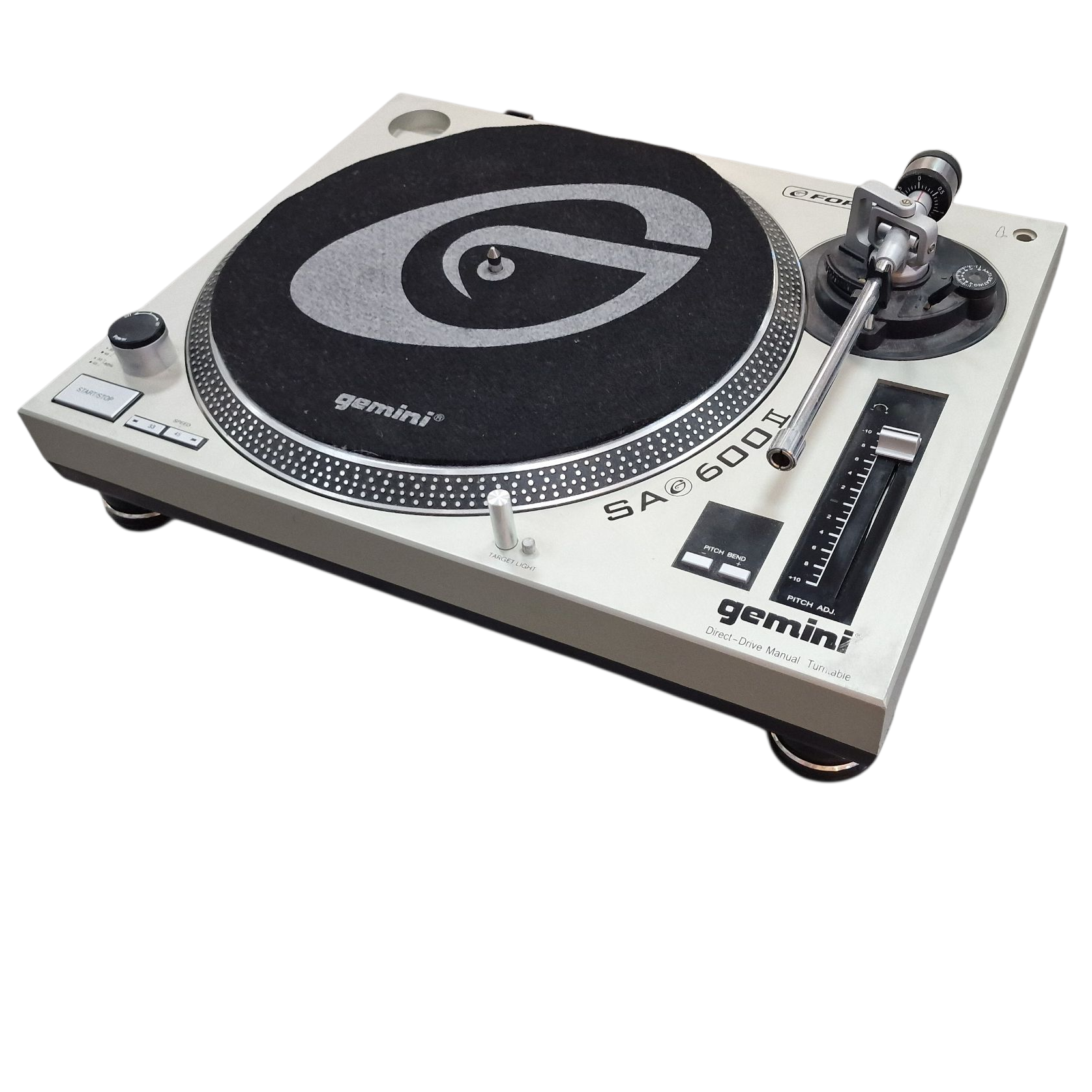 Product photo for Gemini SA-600 II Direct Drive Straight Arm High Torque Turntable
