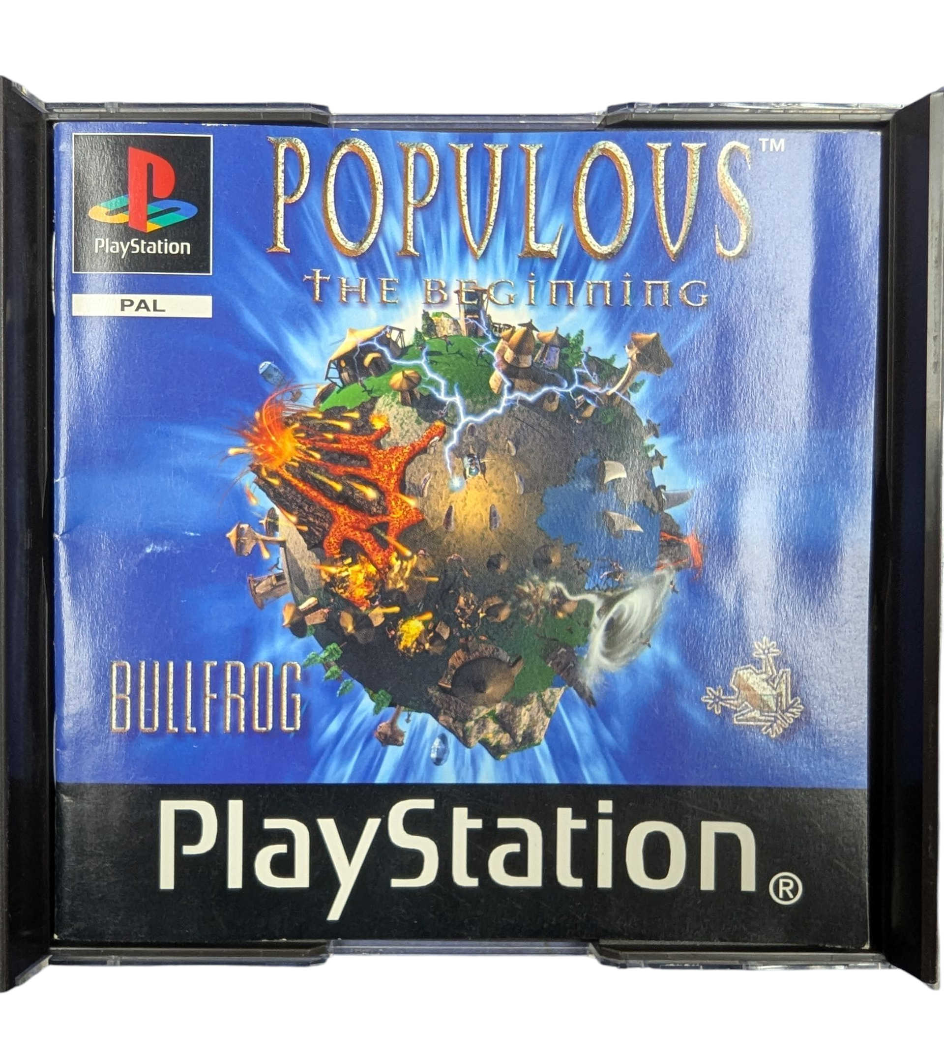 Product photo for PlayStation  Populous The Beginning