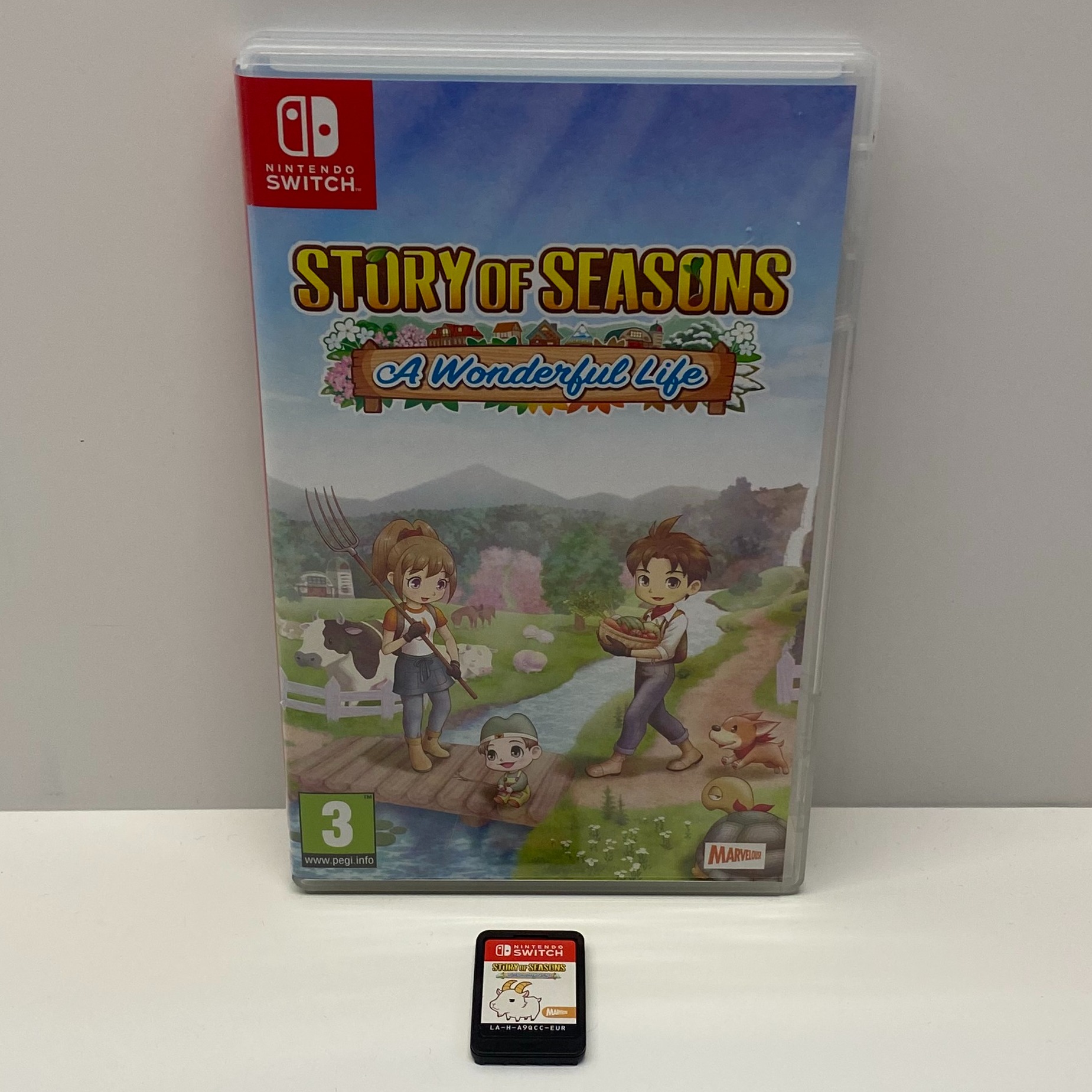 Product photo for Story Of Seasons A Wonderful Life for Nintendo Switch