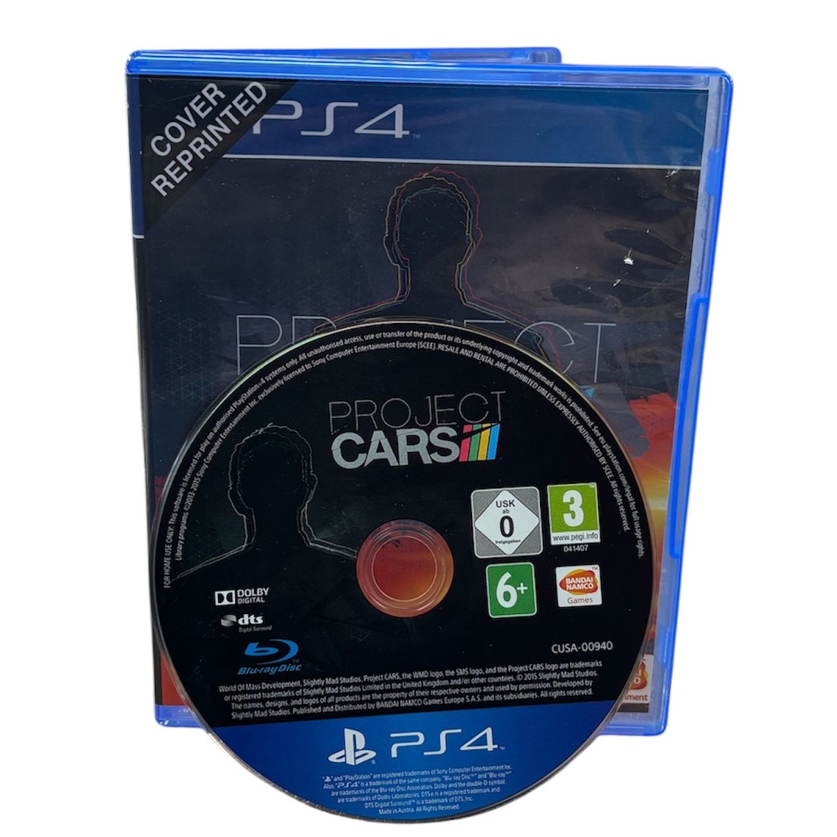 Product photo for Project Cars (PS4)