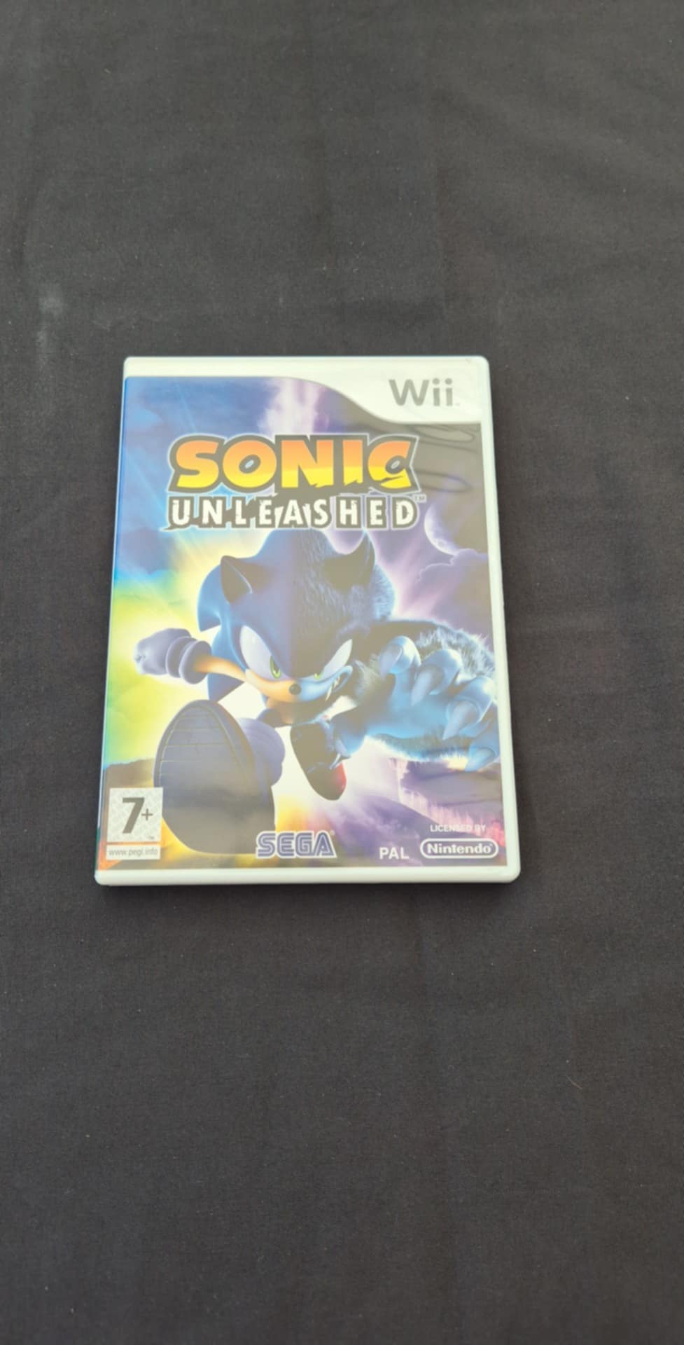 Product photo for Nintendo Wii Sonic unleashed WII Game