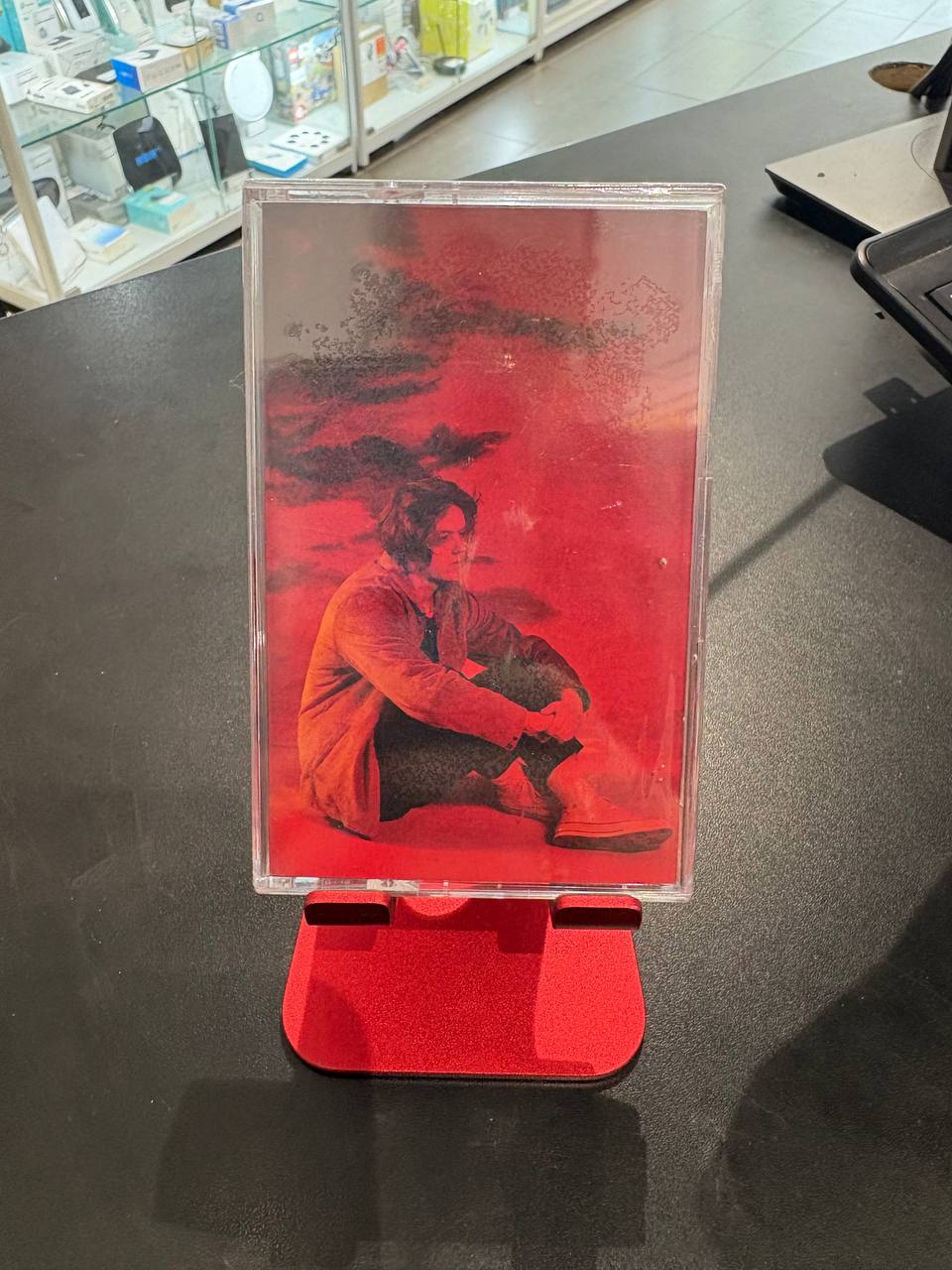 Product photo for Lewis Capaldi Divinely Uninspired To A Hellish Extent Ltd Red Cassette