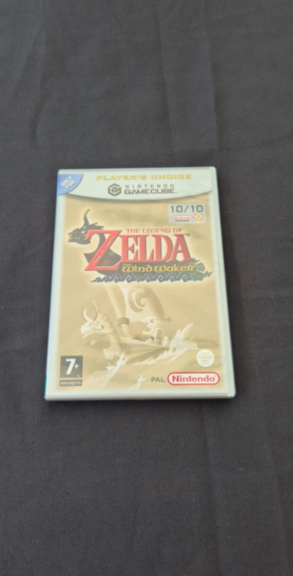 Product photo for Nintendo Gamecube Zelda - TheWind Waker Nintendo Gamecube Game.