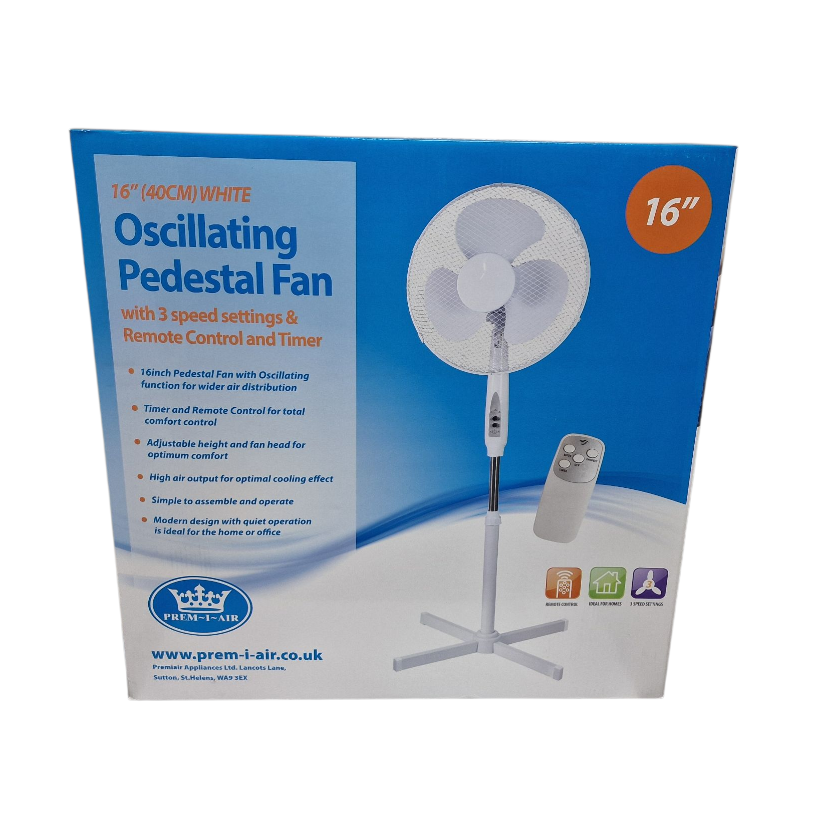 Product photo for PREM-I-AIR 16