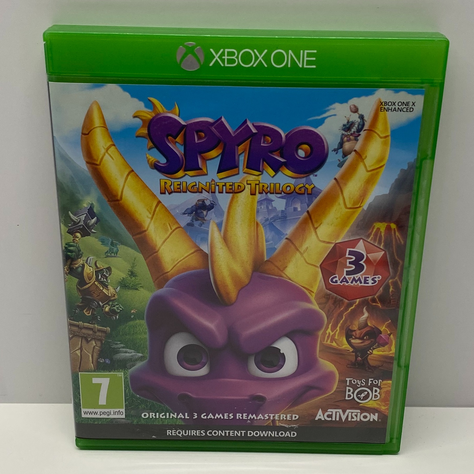 Product photo for Spyro Reignited Trilogy for Microsoft Xbox One