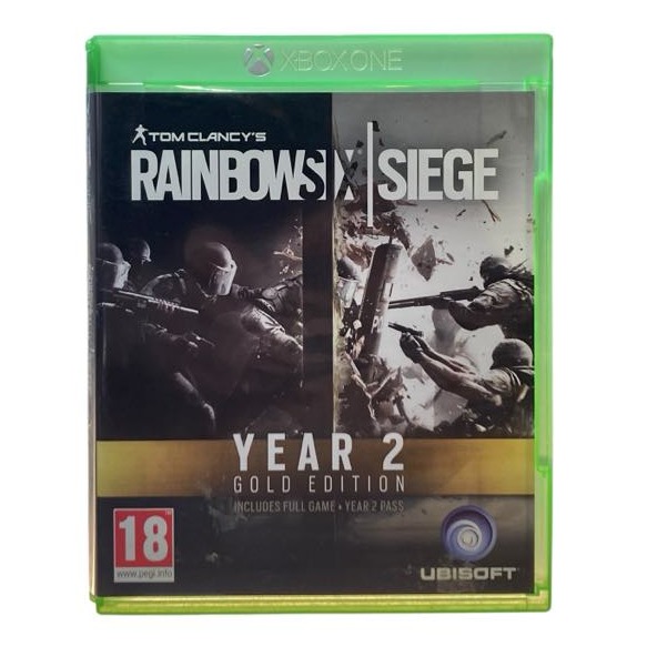 Product photo for Rainbow Six Siege - No DLC (18) Xbox One Game