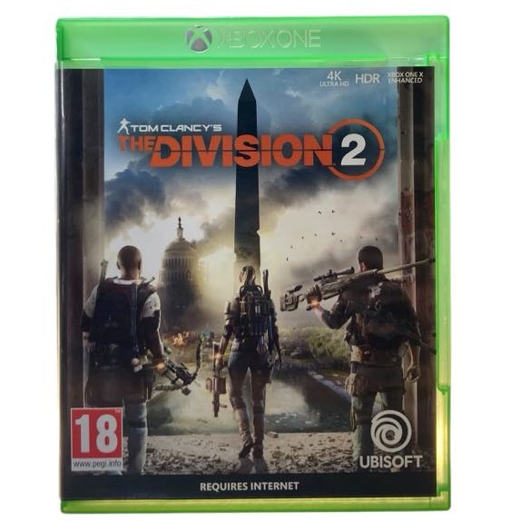 Product photo for The Division 2 - No DLC (18) Xbox One Game
