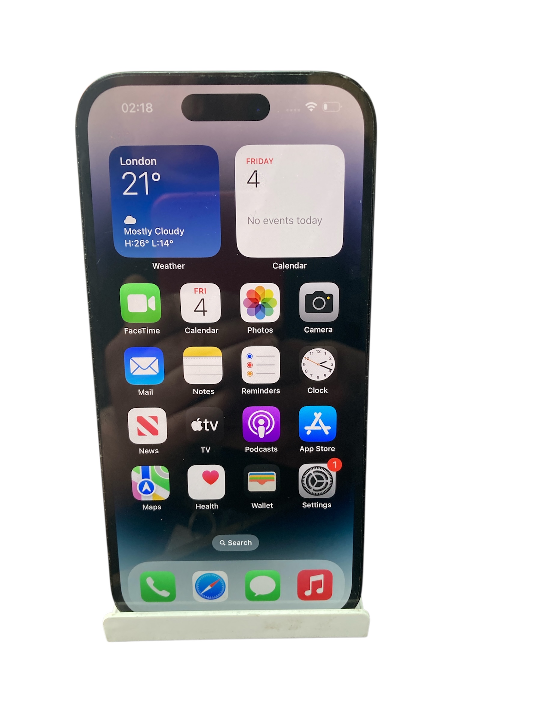 Product photo for iPhone 14 Pro 128GB Black Unlocked *SALE - WAS £499.99*