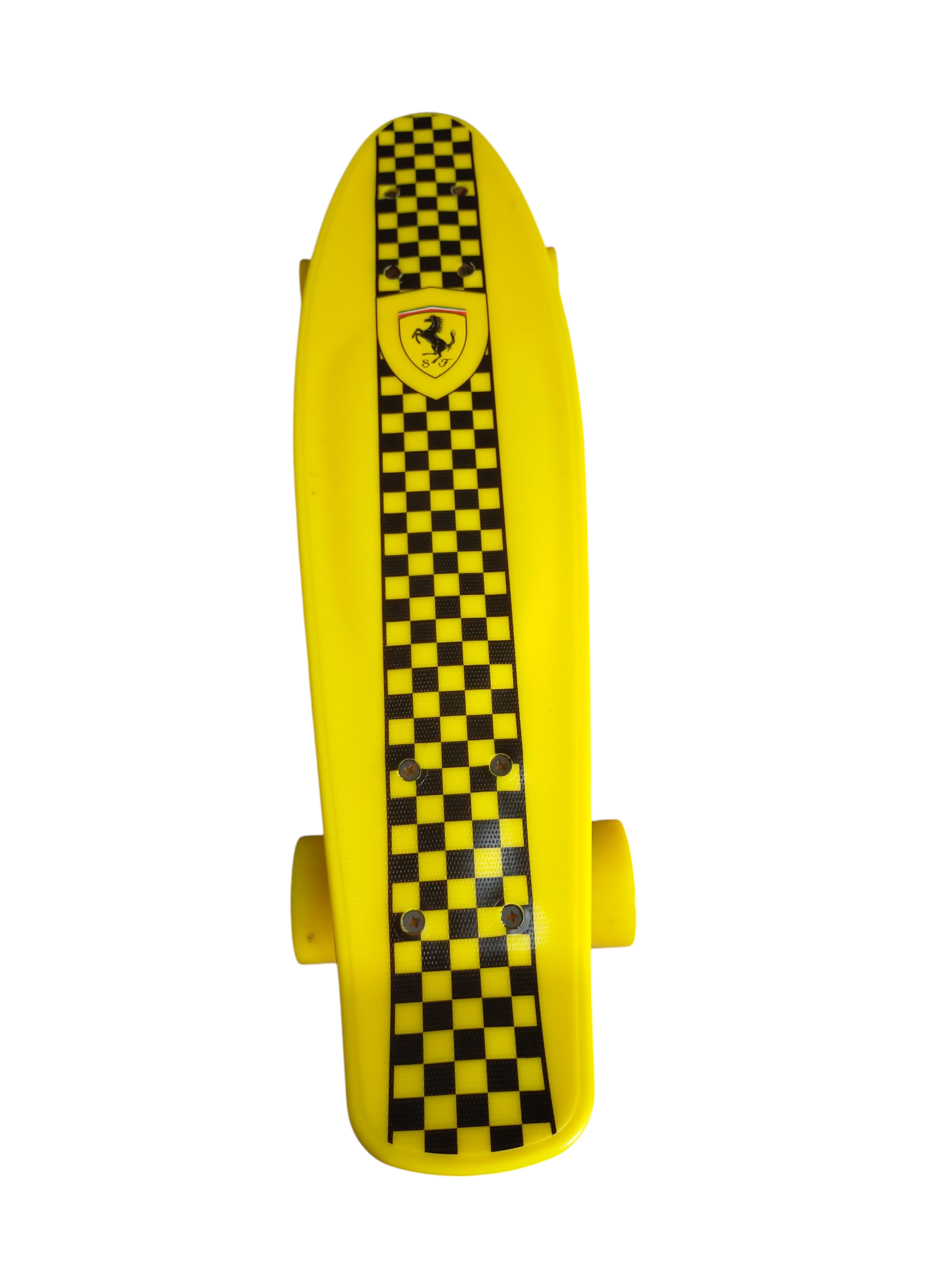 Product photo for Mesuca Ferrari Penny Board Yellow