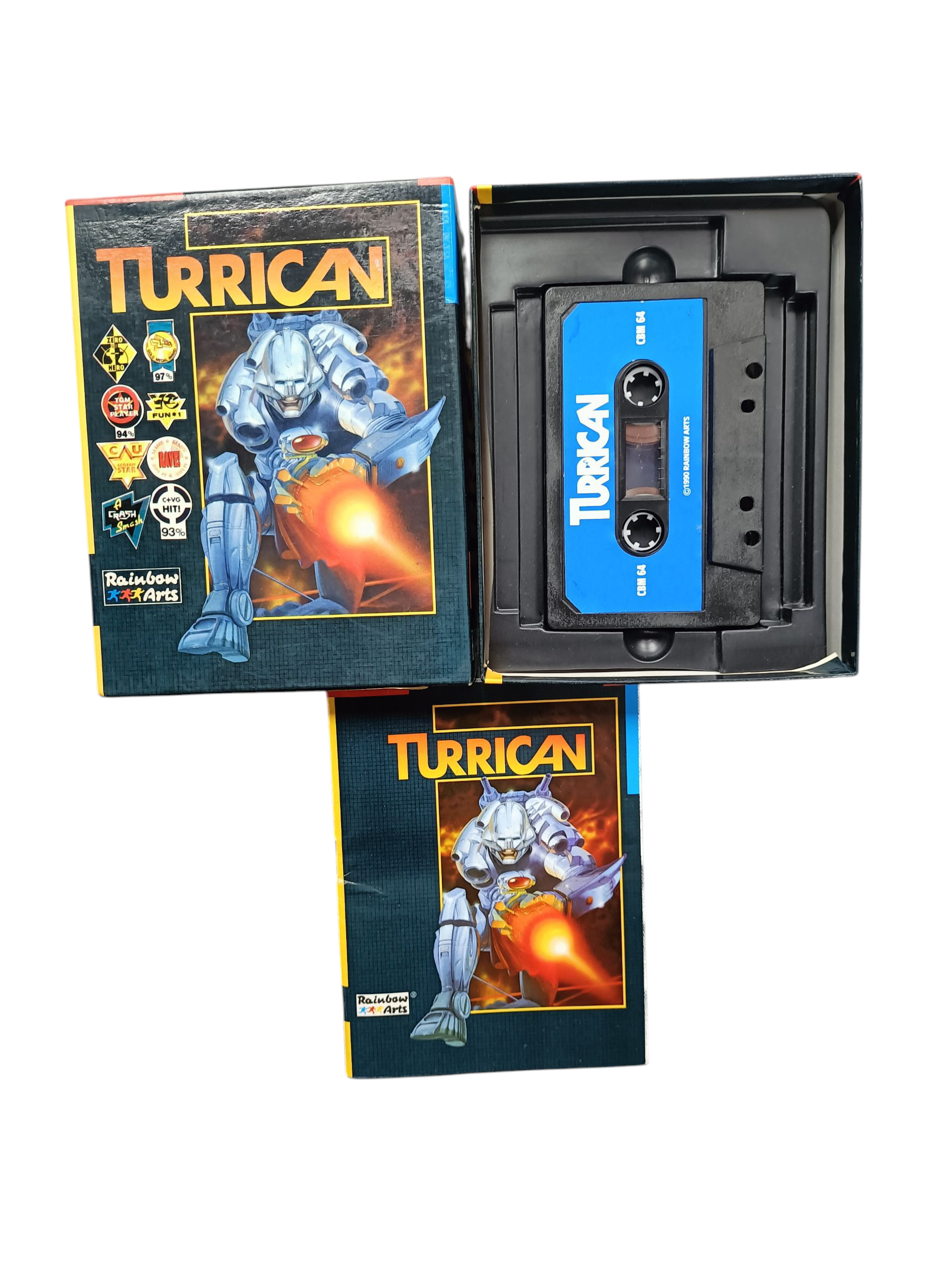 Product photo for Turrican C64 Tape