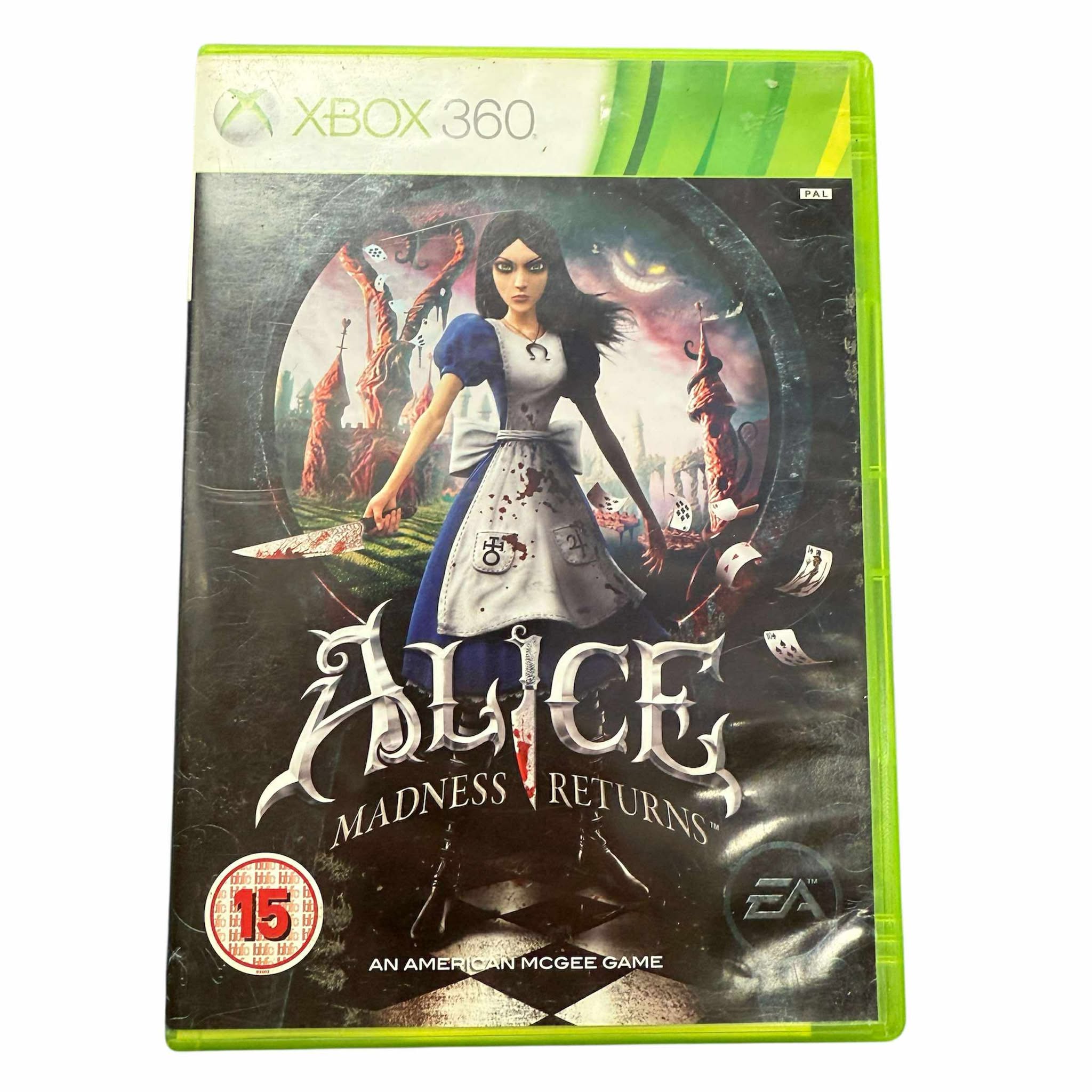Product photo for Microsoft Alice Madness Returns - Xbox 360 Game