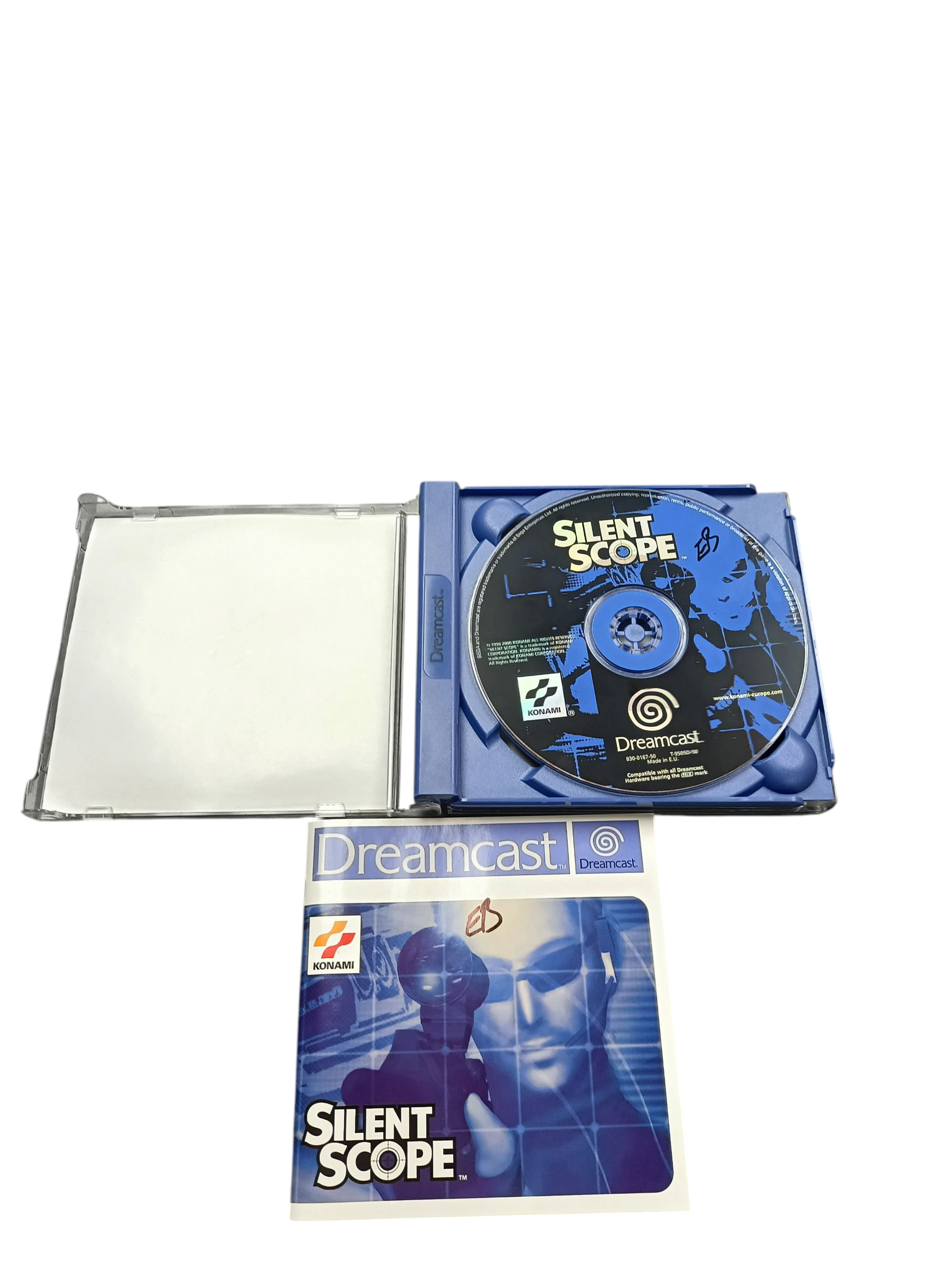 Product photo for Silent Scope Dreamcast Game With Manual