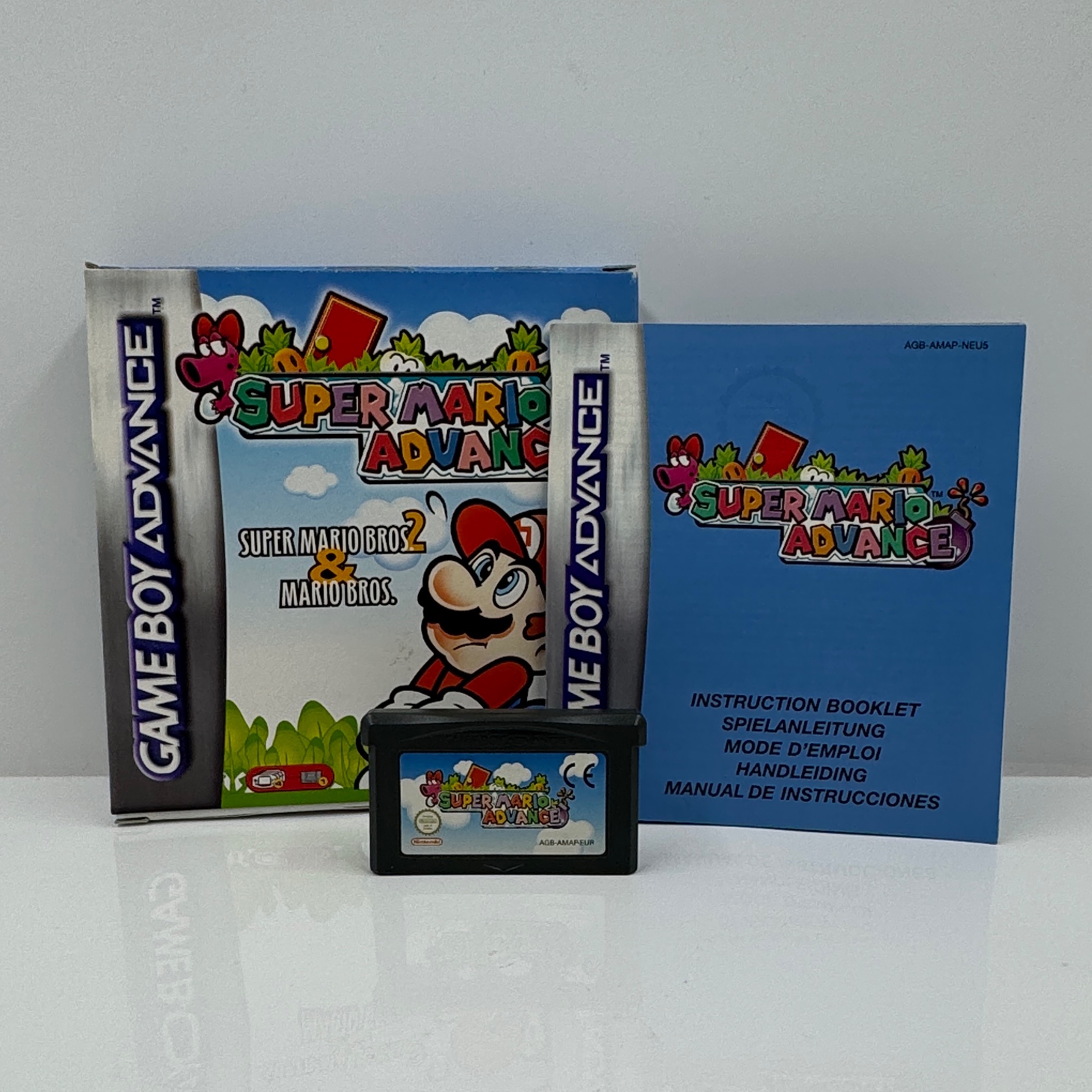 Product photo for SUPER MARIO ADVANCE BROS 2 & GAME BOY