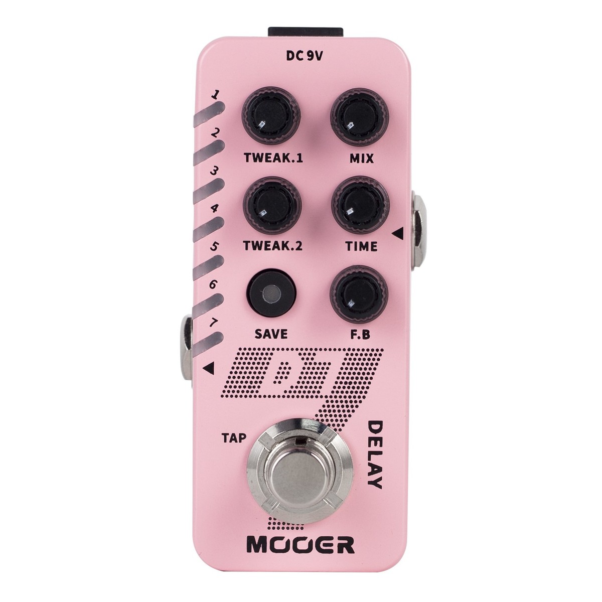 Product photo for Mooer D7 Digital Delay Micro FX Pedal