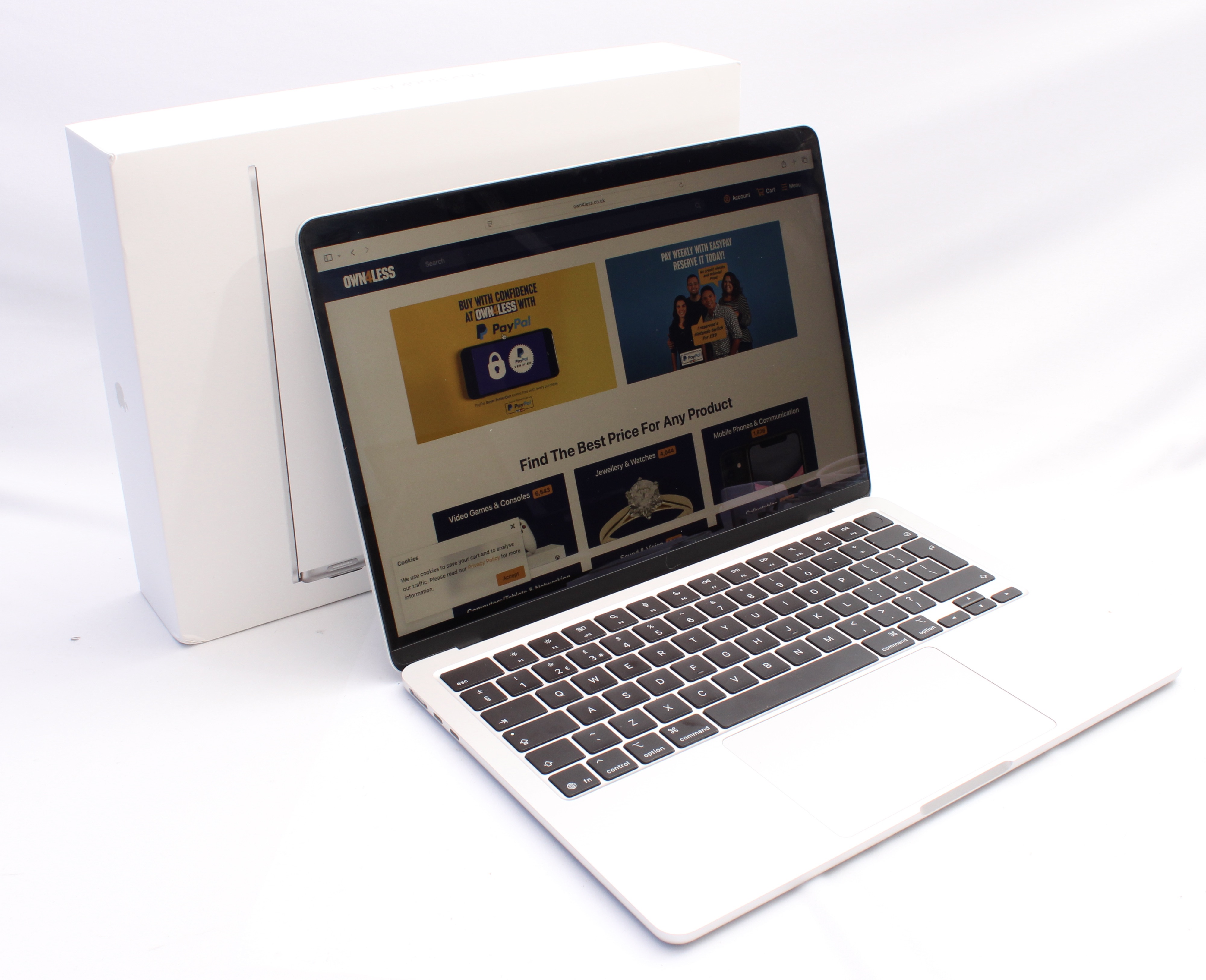 Product photo for Apple MacBook Air 2025 Laptop M4 13