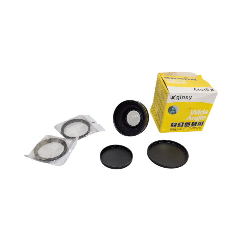 Product photo for Gloxy 0.45x 58mm Wide angle Macro Lens