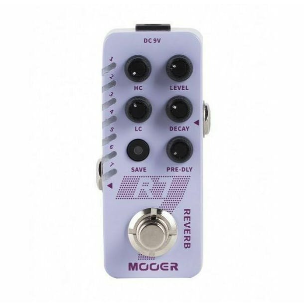 Product photo for Mooer R7 Reverb Micro FX Pedal