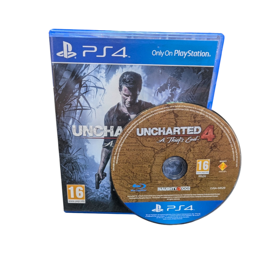 Product photo for Unchartered 4: A Thief's End PS4