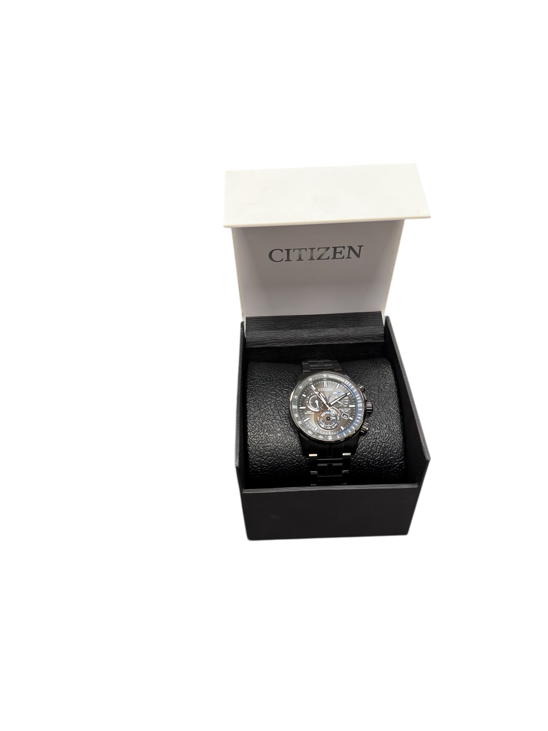 Product photo for Citizen Eco-Drive Men's Perpetual Chrono A.T Bracelet Watch
