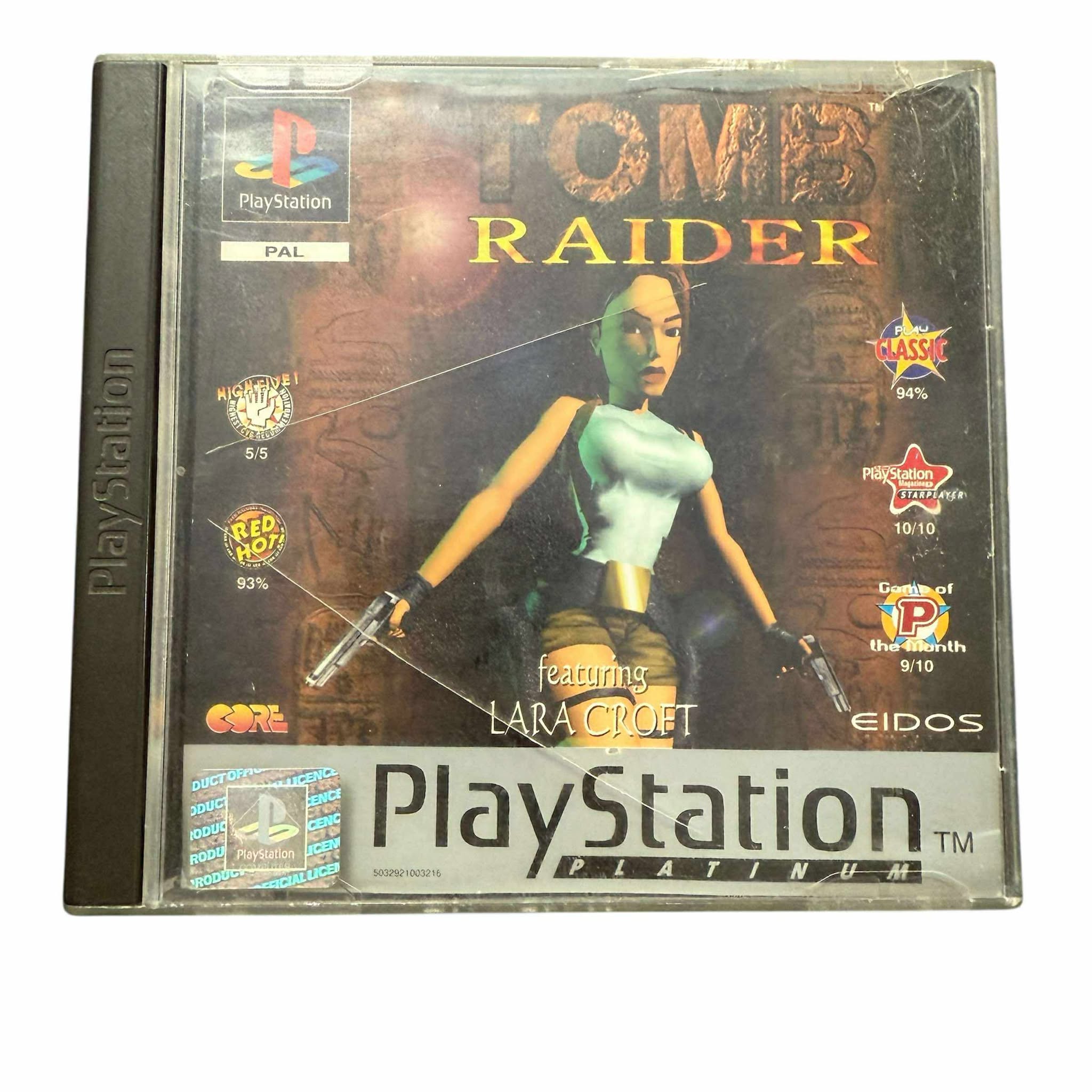 Product photo for Sony Tomb Raider - PlayStation 1 Game