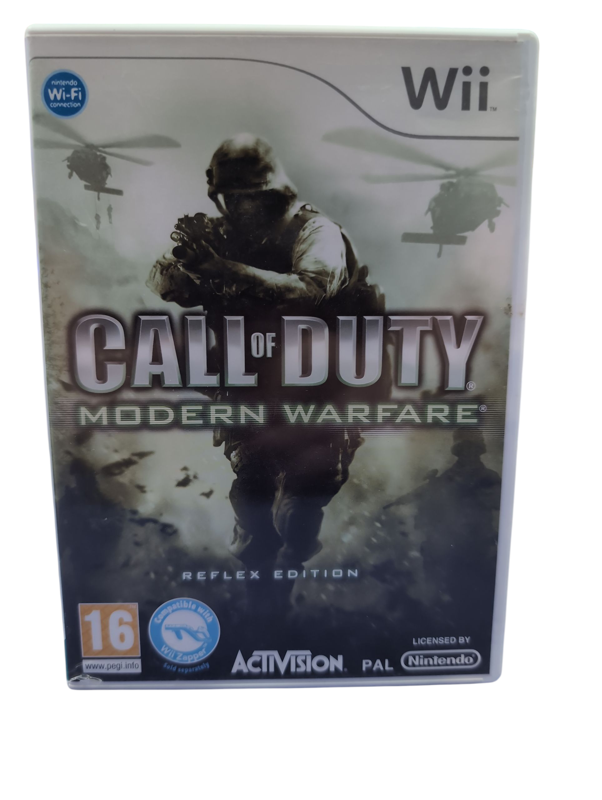 Product photo for Call of Duty Modern Warfare Wii