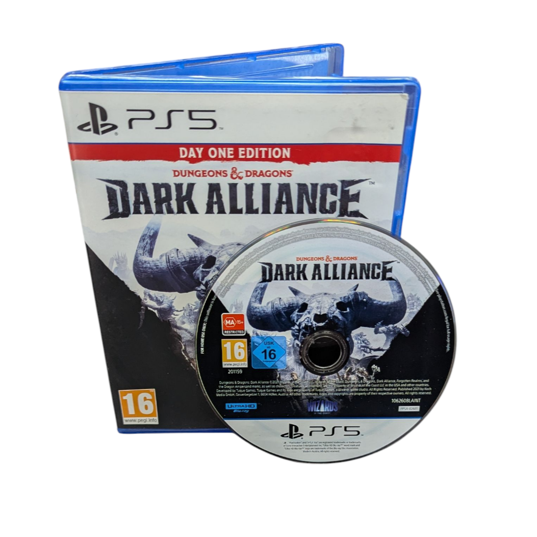 Product photo for Dugeons and Dragons Dark Alliance PS5