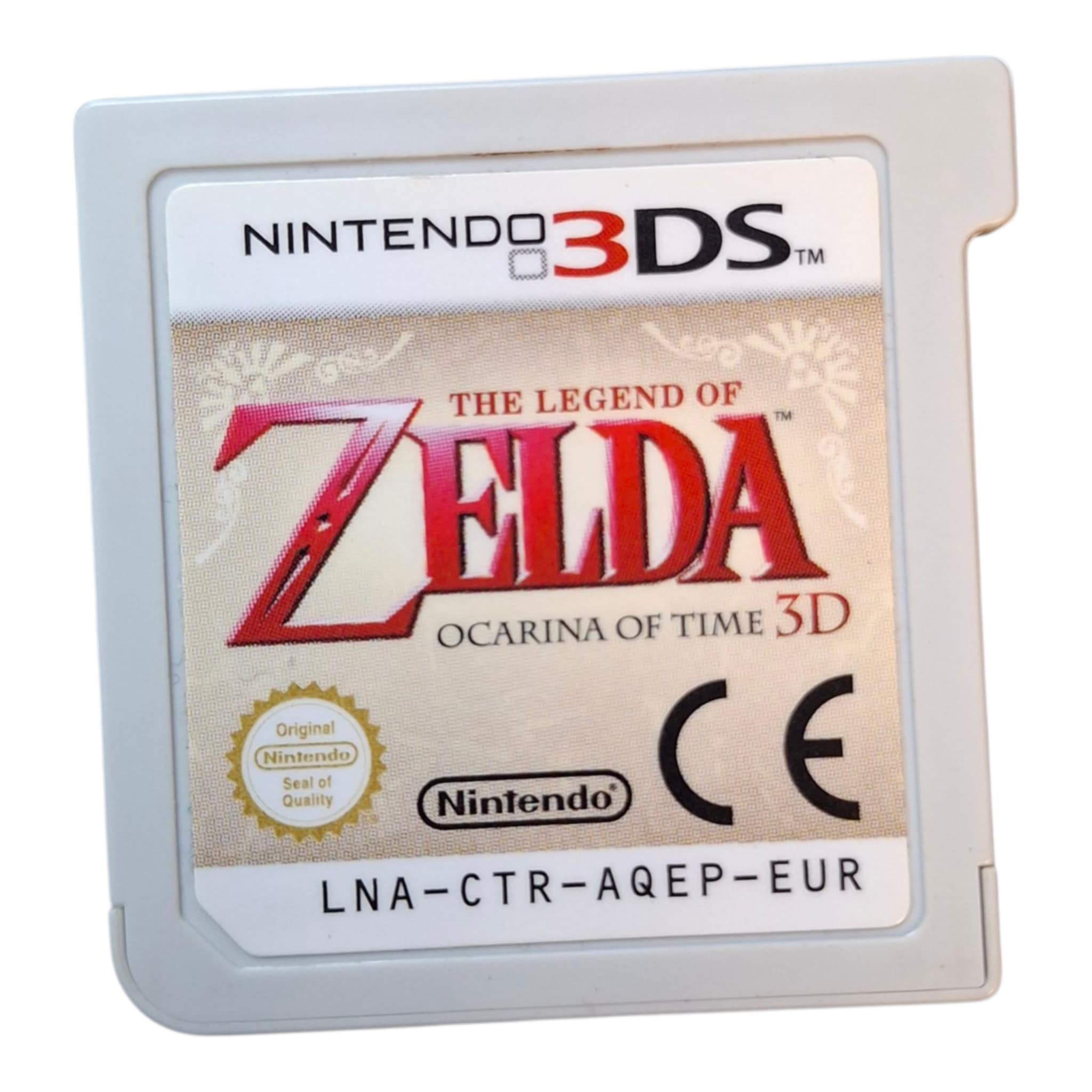 Product photo for zelda ocarina of time - 3ds cartridge only