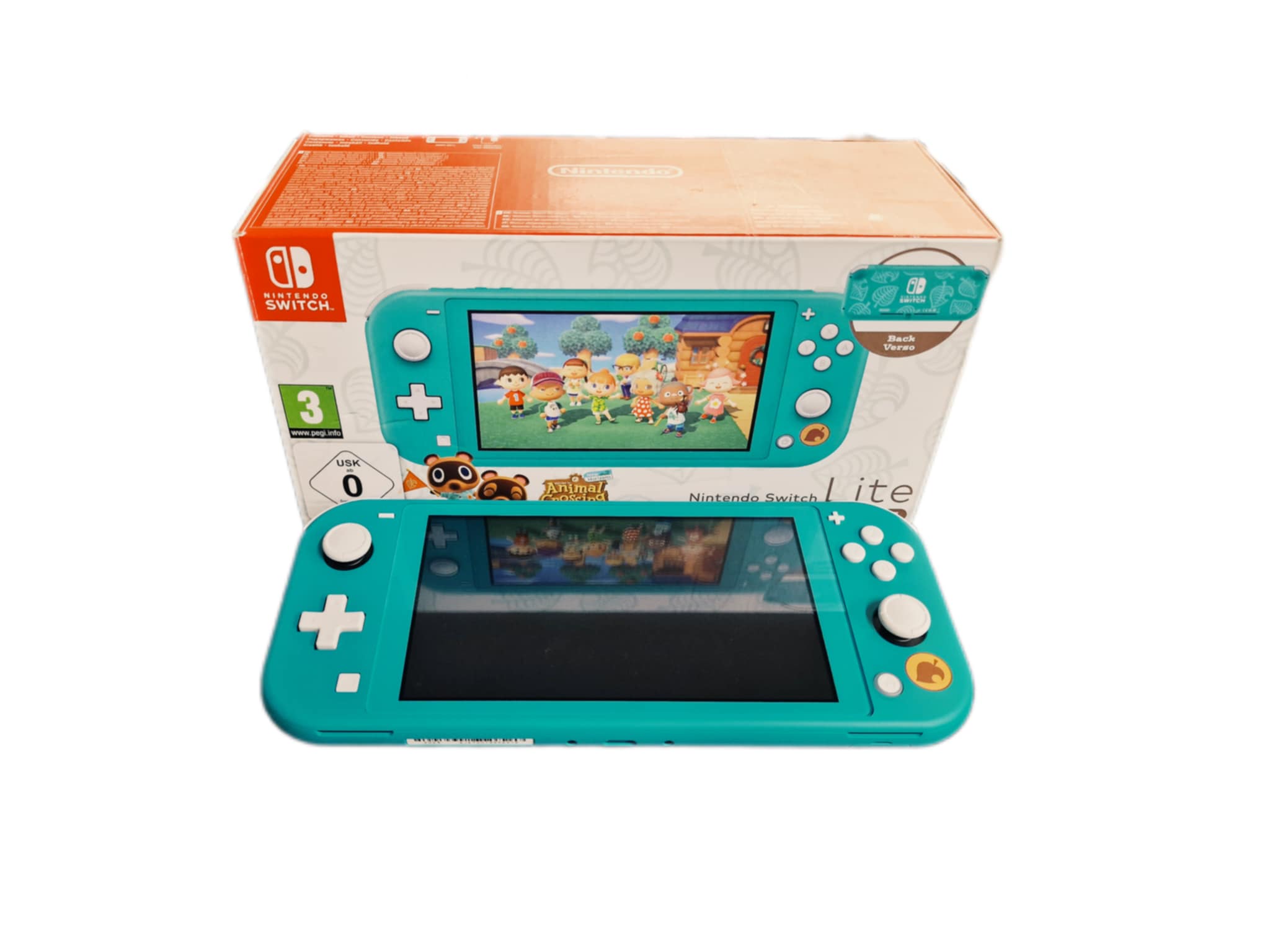 Product photo for Nintendo Switch Lite - Animal crossing: New horizon's edition