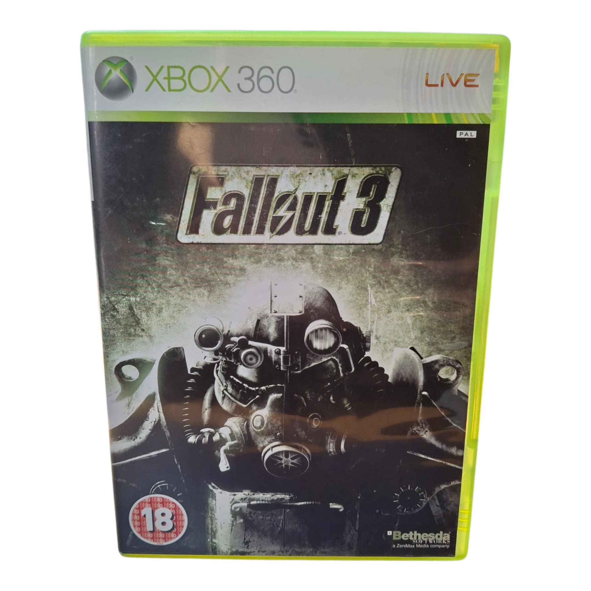 Product photo for Fallout 3 (18) - Xbox 360 game