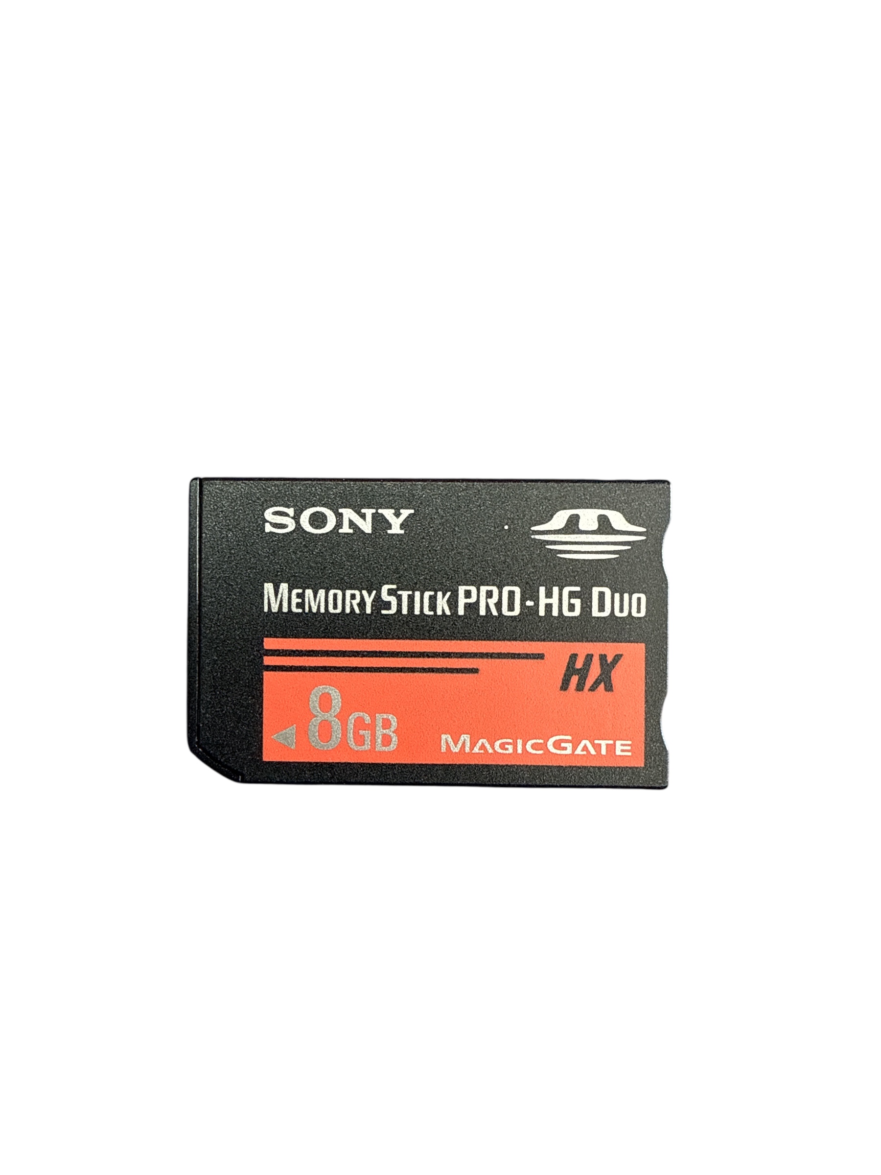 Product photo for Sony Memory Stick Pro-HG Duo HX 8GB	