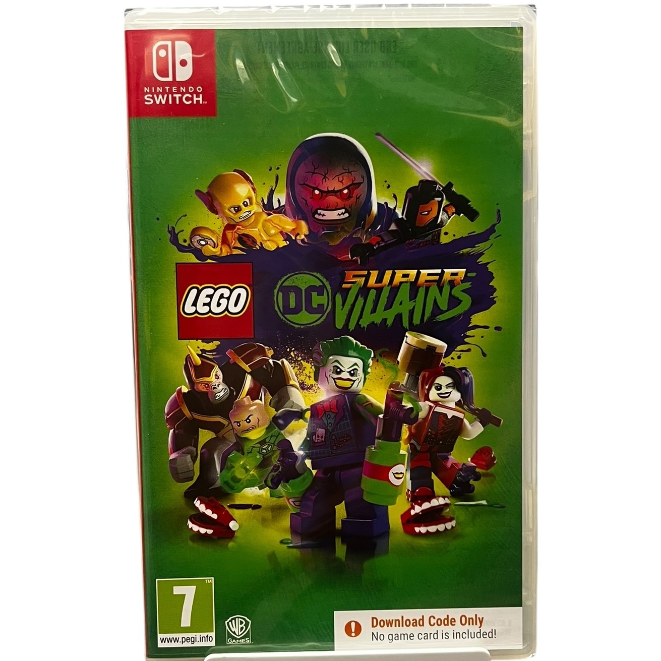 Product photo for New: Lego DC Super-Villains - Nintendo Switch (PEGI 7, Download Only, Sealed)
