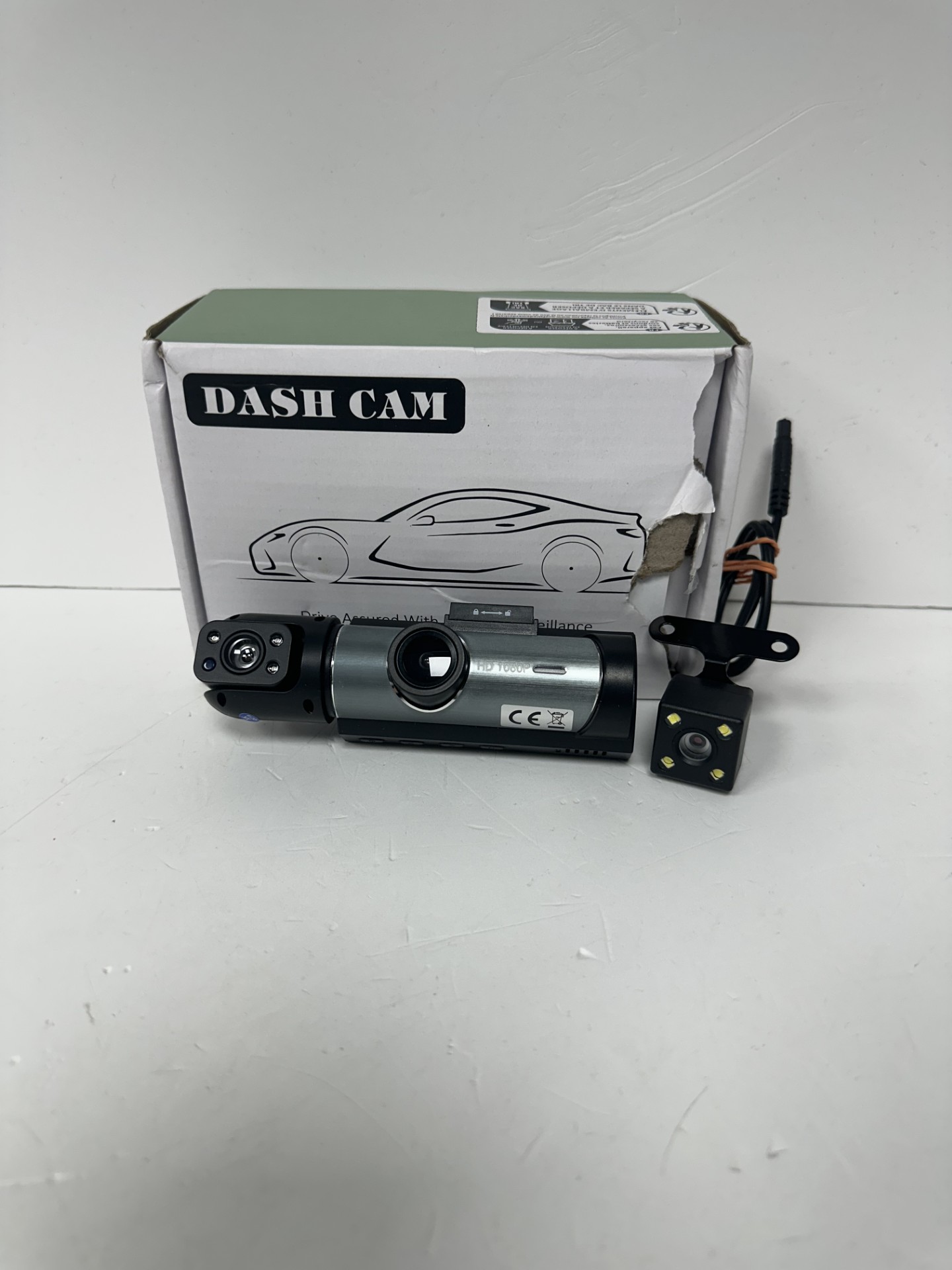 Product photo for ZKCAMSPY DASH CAMERA BOXED