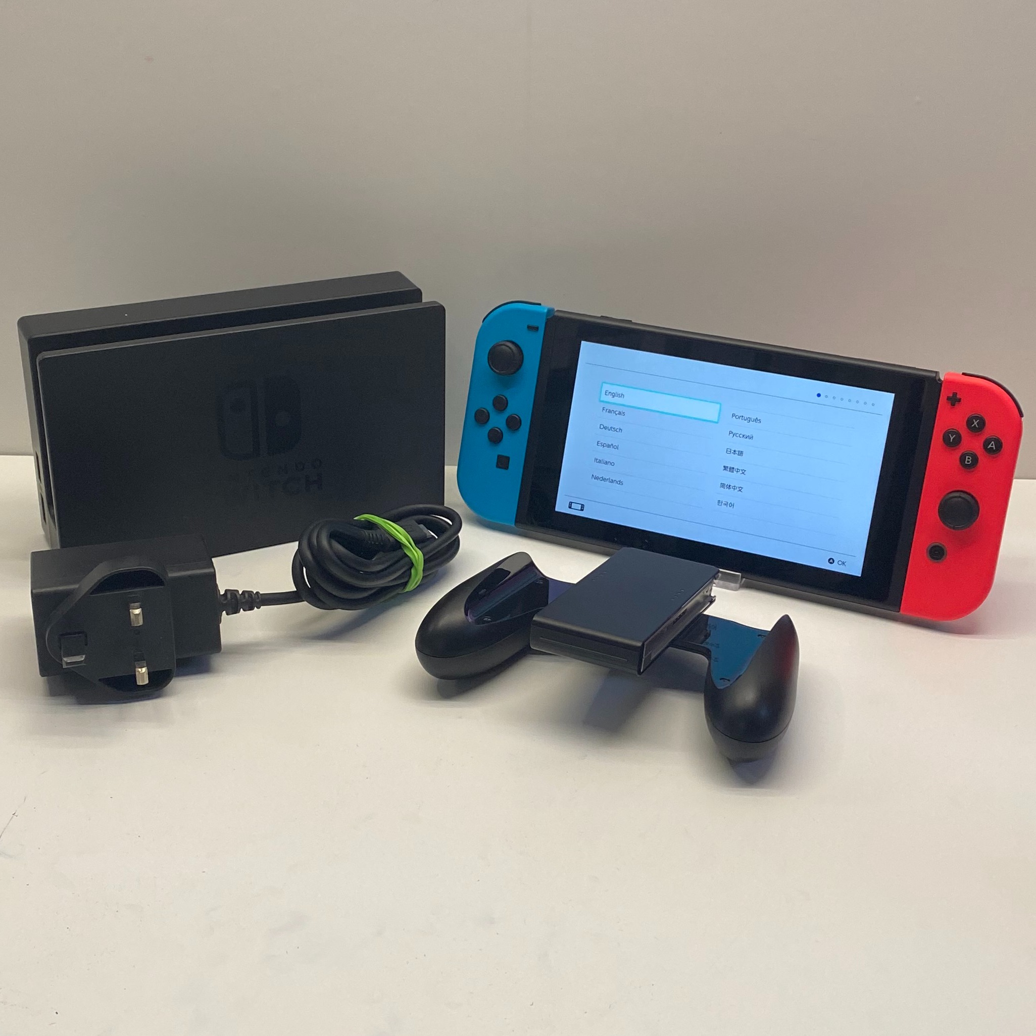 Product photo for Nintendo Switch Console with Neon Red/ Blue Joy Cons 32GB