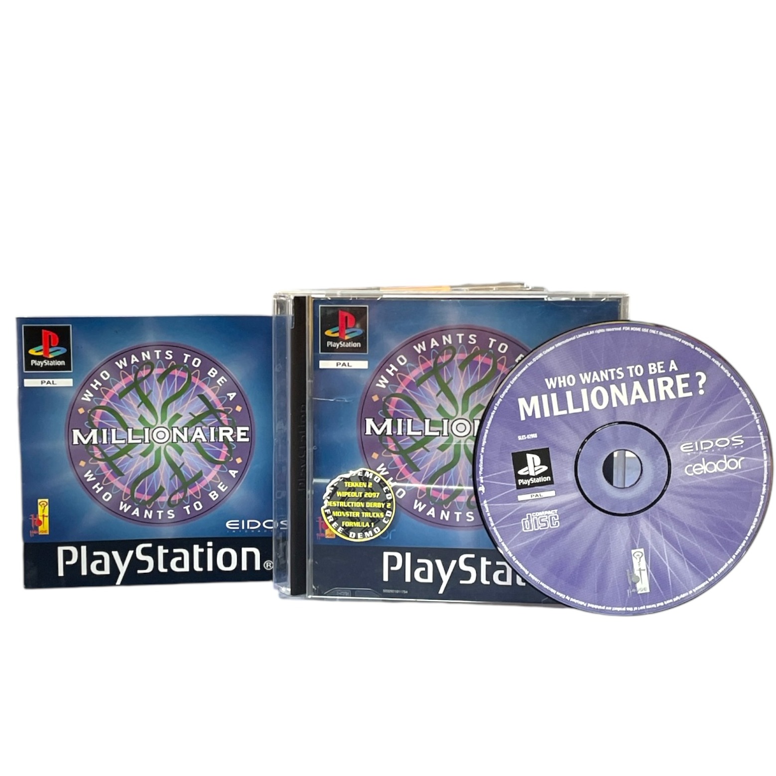 Product photo for Who Wants To Be A Millionaire PS1 Game