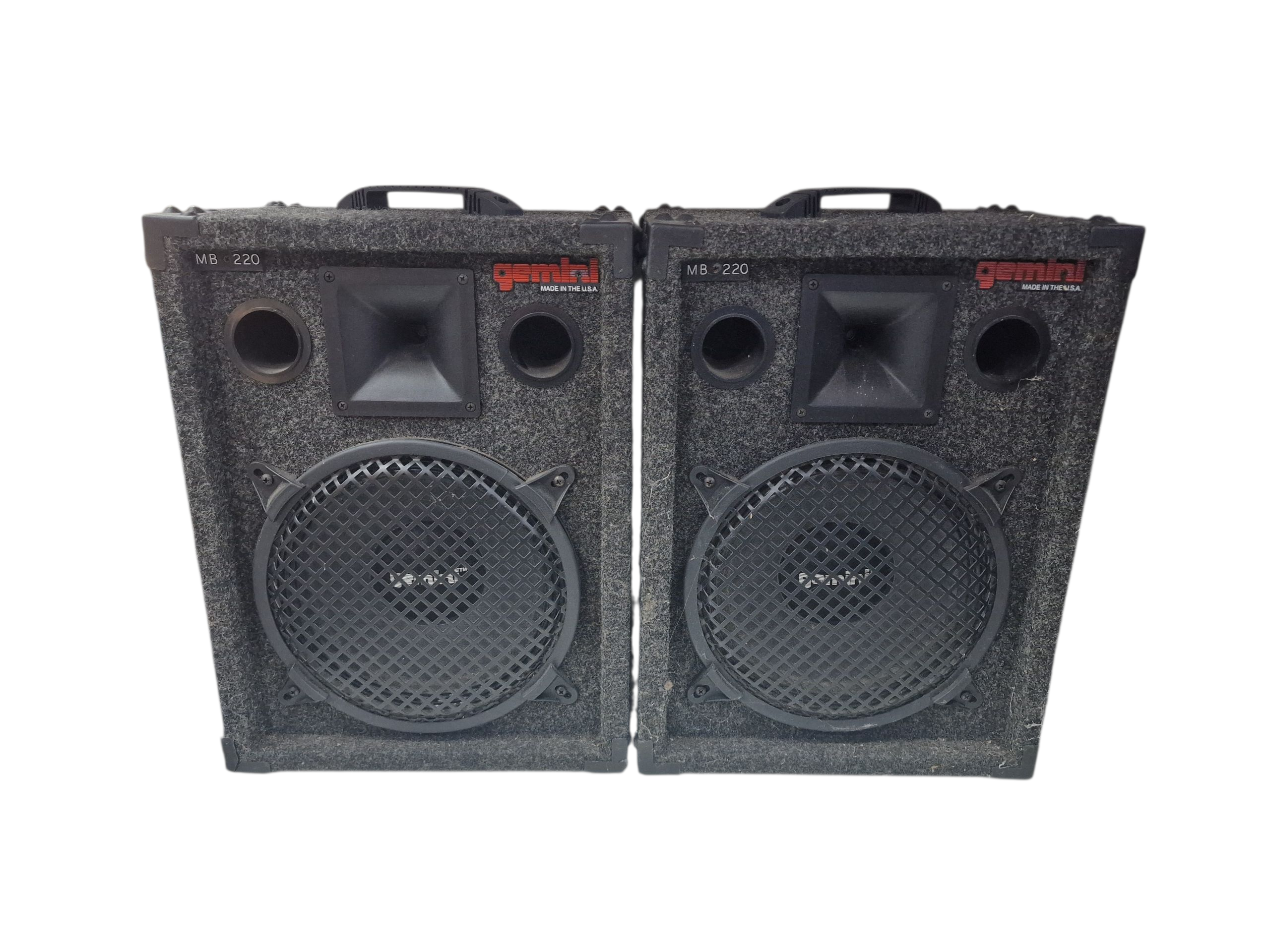 Product photo for Gemini MB 220 speaker pair