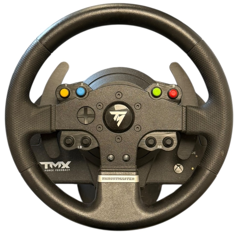 Product photo for Thrustmaster TMX Force Feedback Racing Wheel & Pedal Set For Xbox/PC Untested