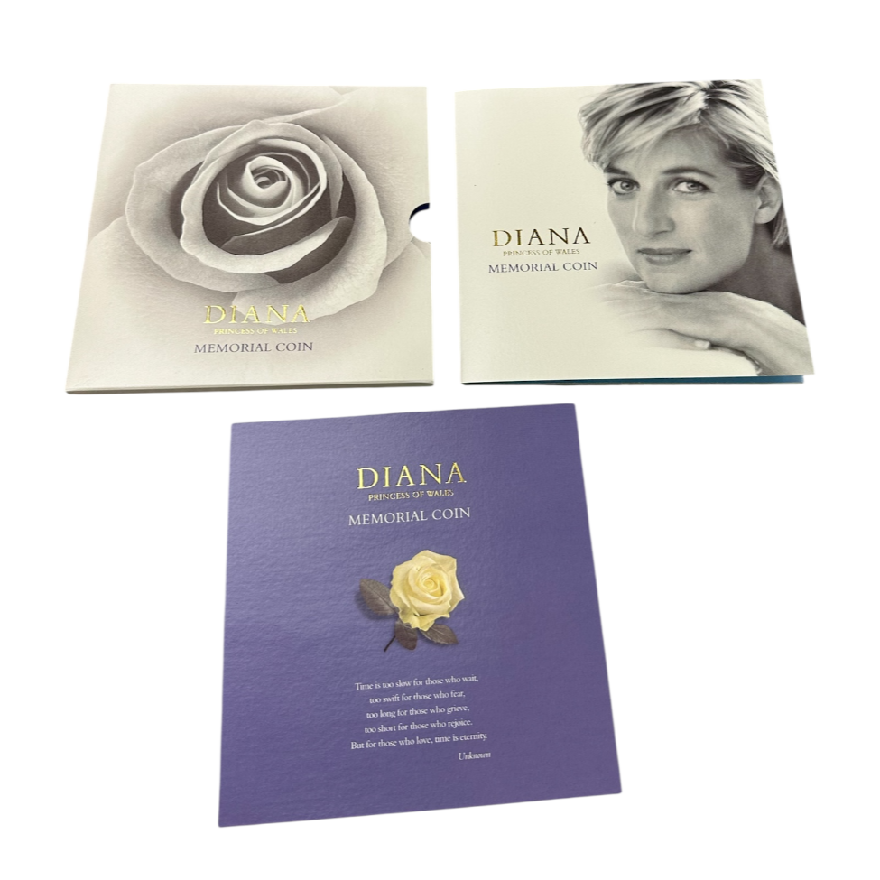 Product photo for Diana Princess Of Wales Memorial Coin