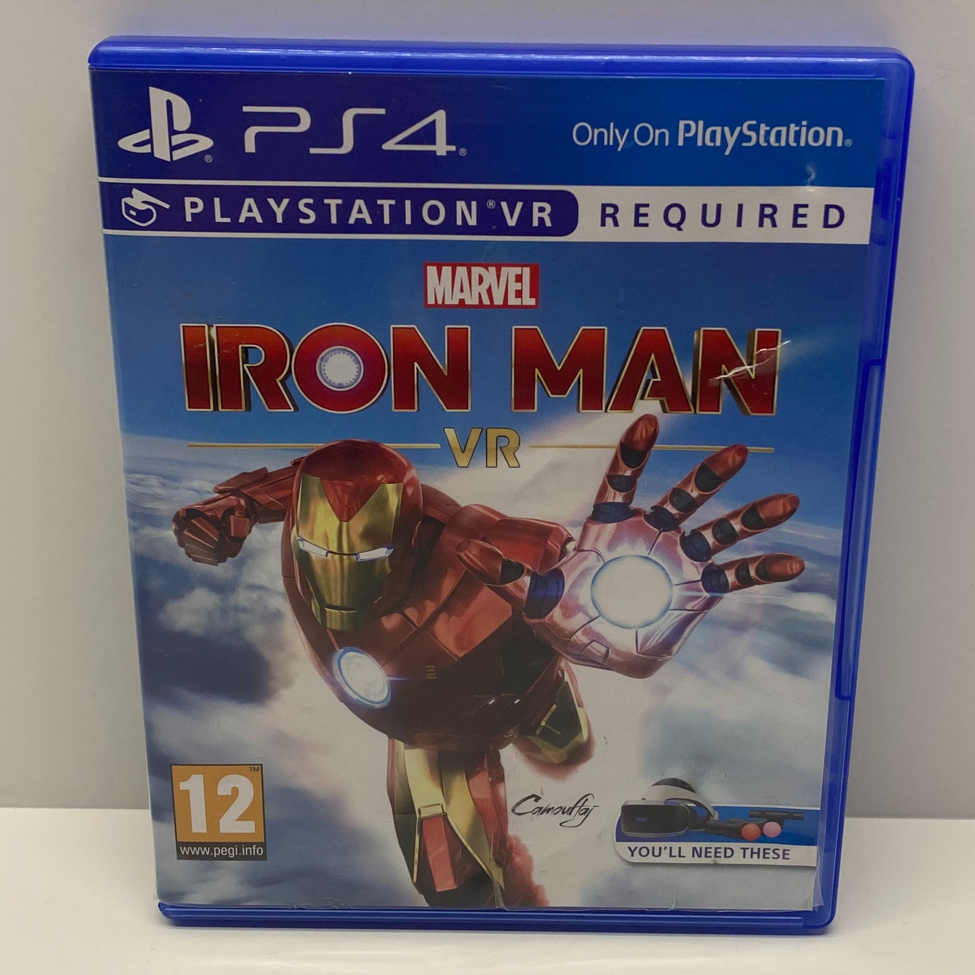 Product photo for Marvel Iron Man VR for Sony Playstation 4 (PS4)