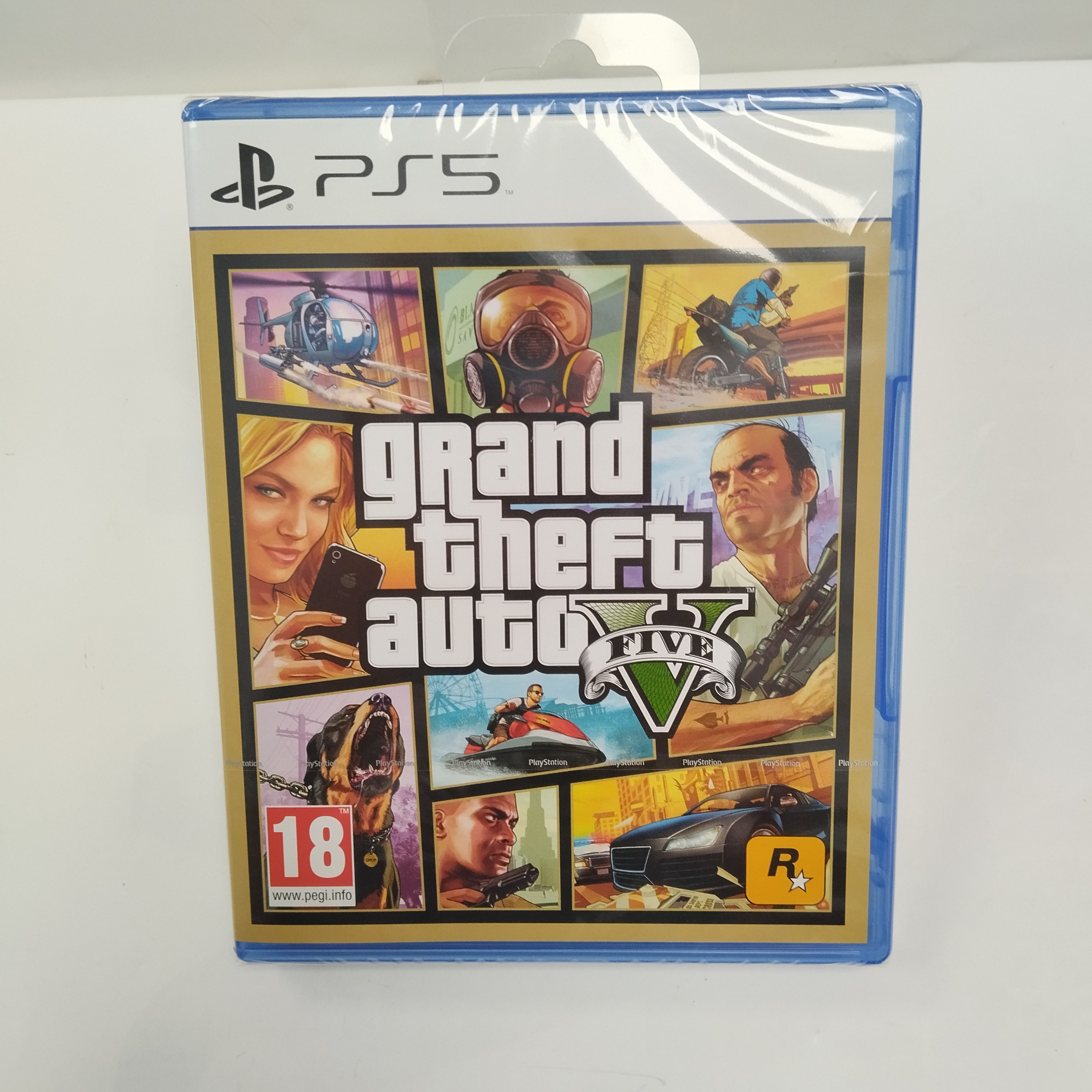 Product photo for Grand Theft Auto V - Sony PlayStation 5 PS5 Game