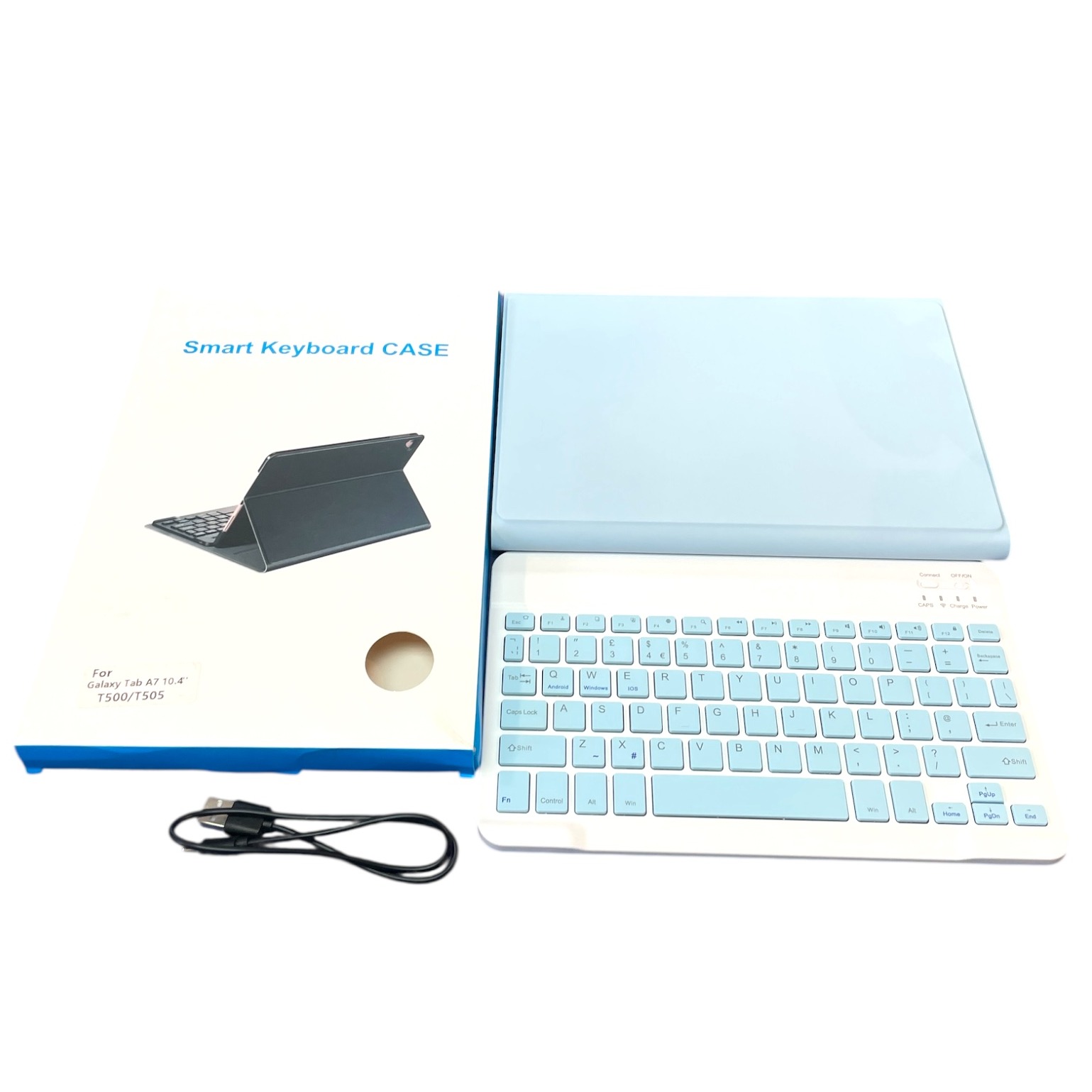 Product photo for Smart Keyboard Case for Samsung Tab A&7