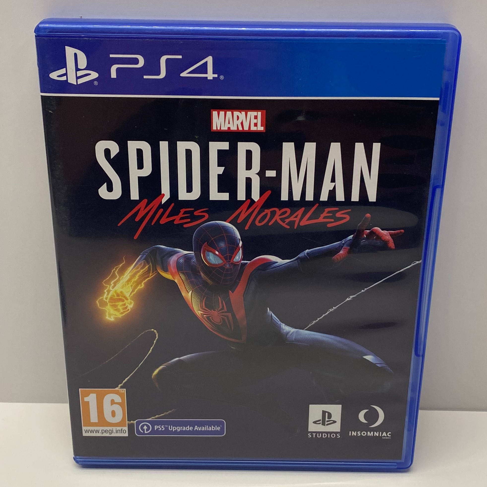 Product photo for Marvel Spider-Man Miles Morales for Sony Playstation 4 (PS4)