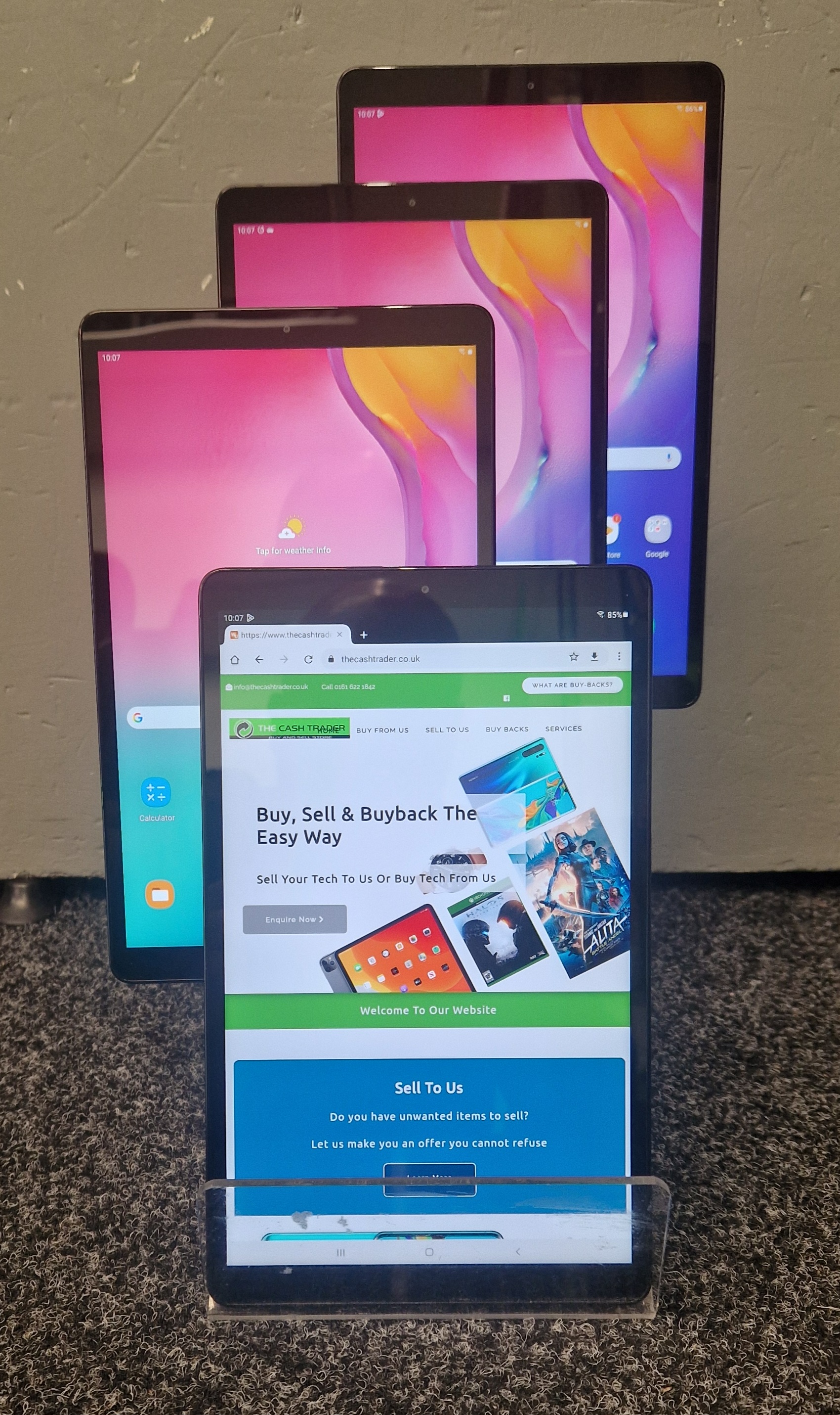 Product photo for Samsung Galaxy Tab A 32GB WiFi