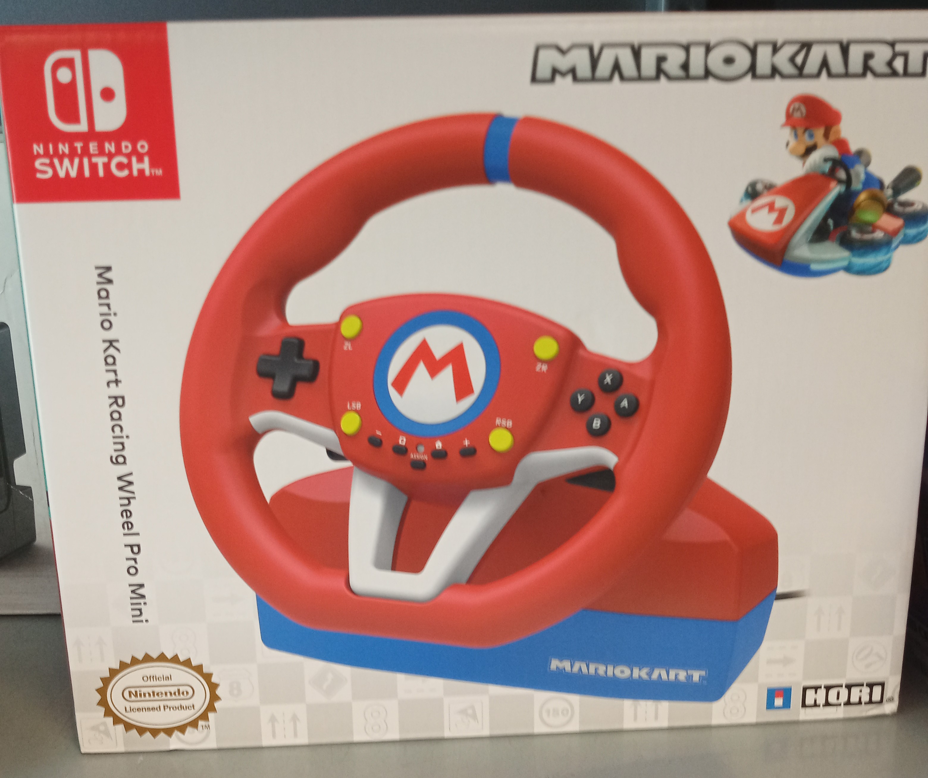 Product photo for Nintendo MARIO KART WHEEL PRO MINI