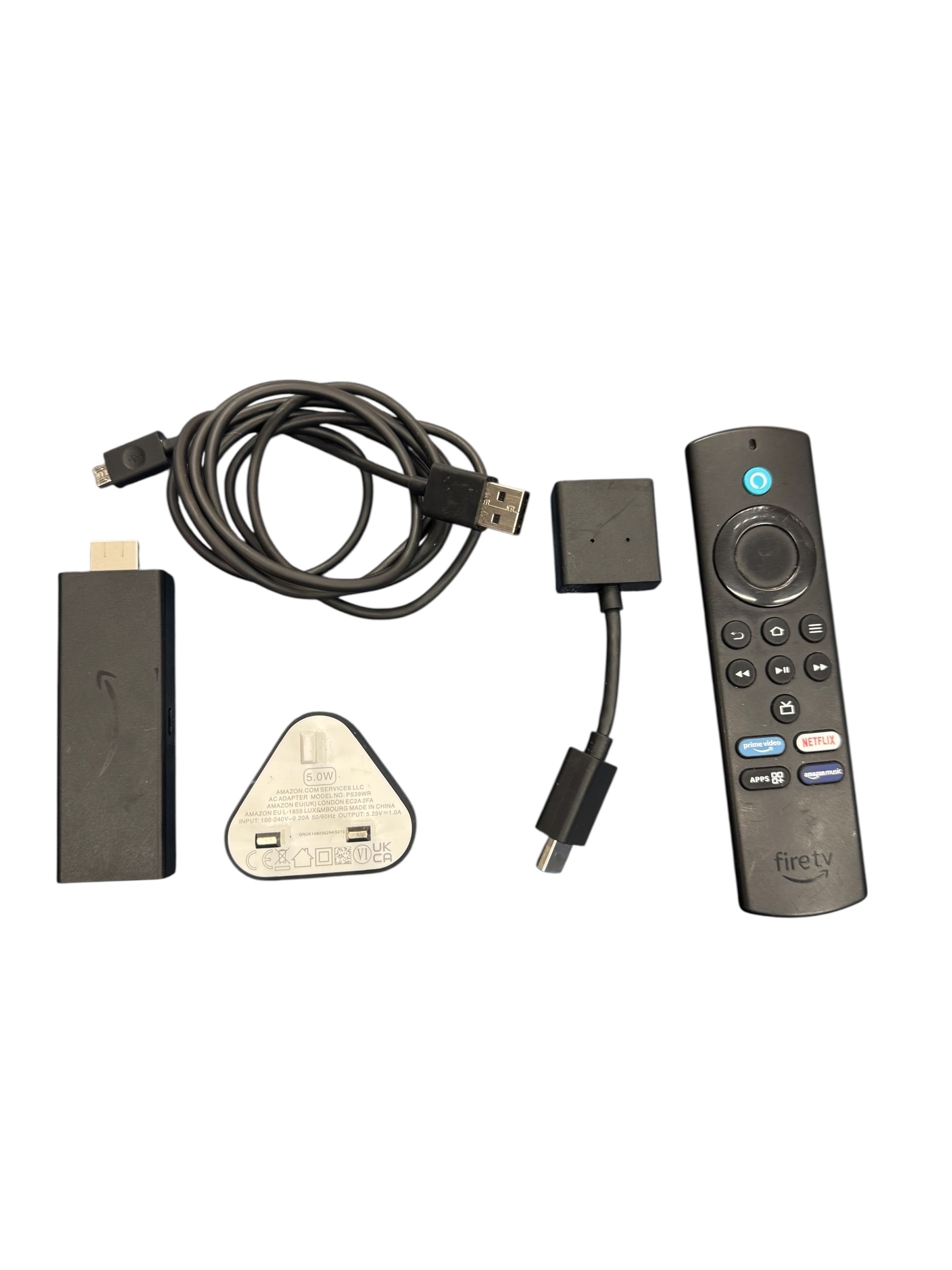 Product photo for Amazon Firestick ( Missing battery cover)