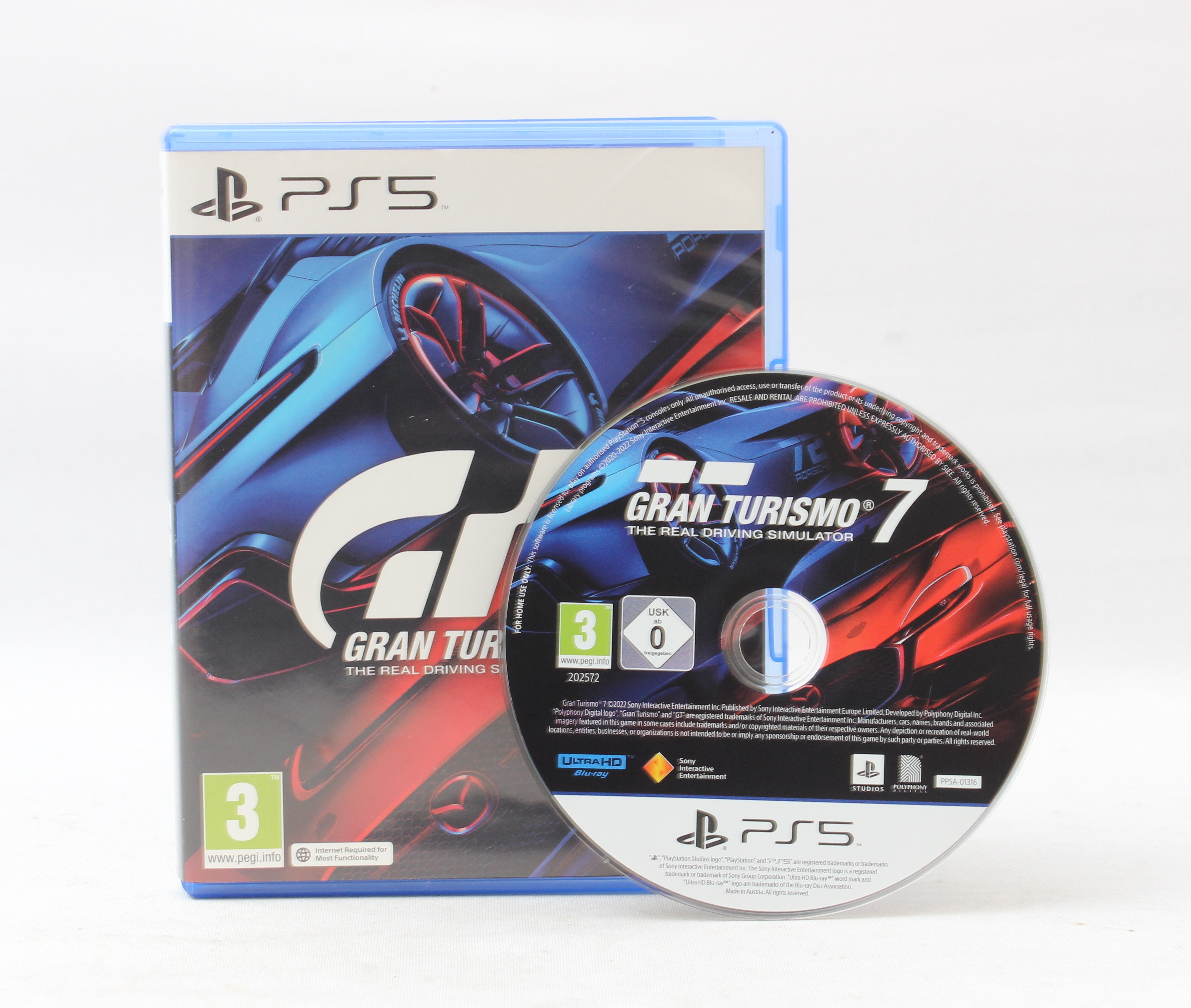 Product photo for Gran Turismo 7 PlayStation 5 PS5 Video Game - Boxed (VG)