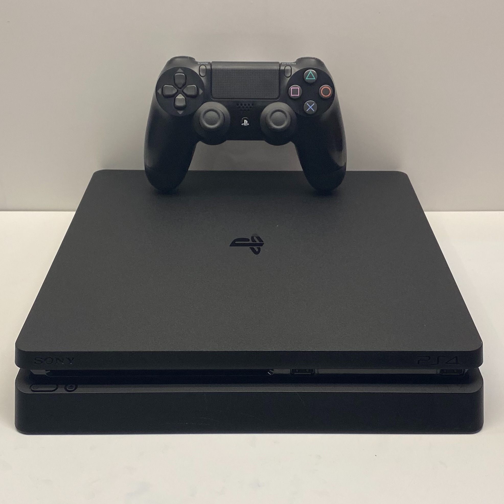 Product photo for Sony Playstation 4 Slim Console 500GB Model CUH-2016A in Black