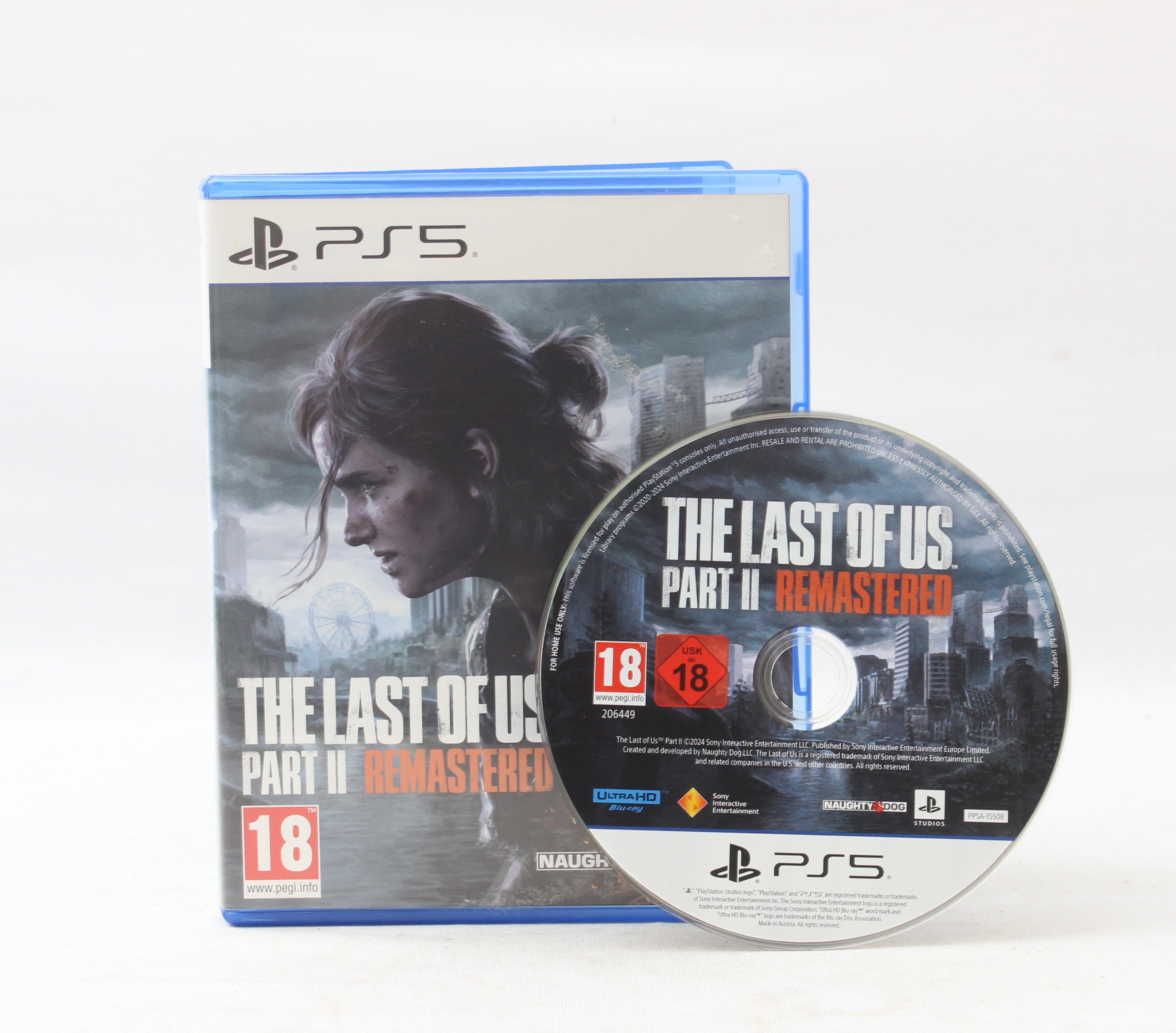 Product photo for The Last Of Us Part 2 PlayStation 5 PS5 Videogame - Boxed (VG)