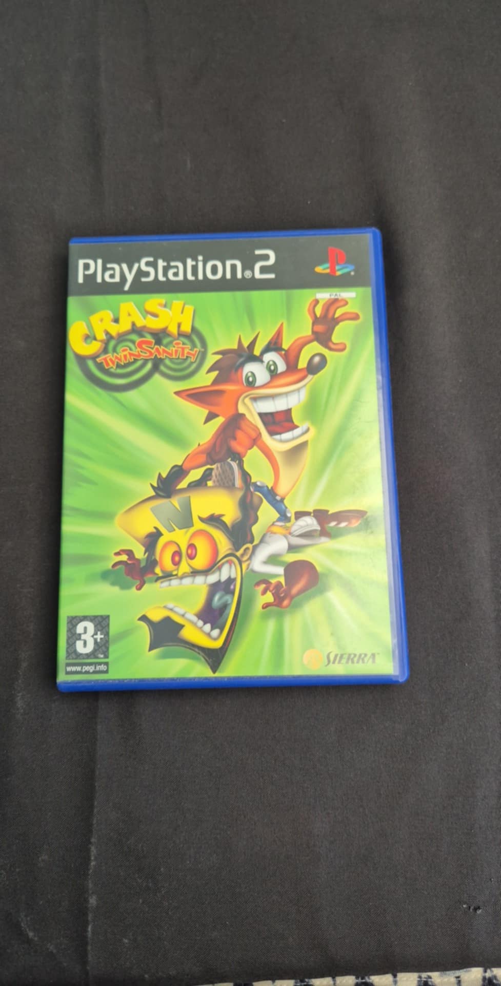 Product photo for sony ps2 Crash TwinSanity PS2 Game