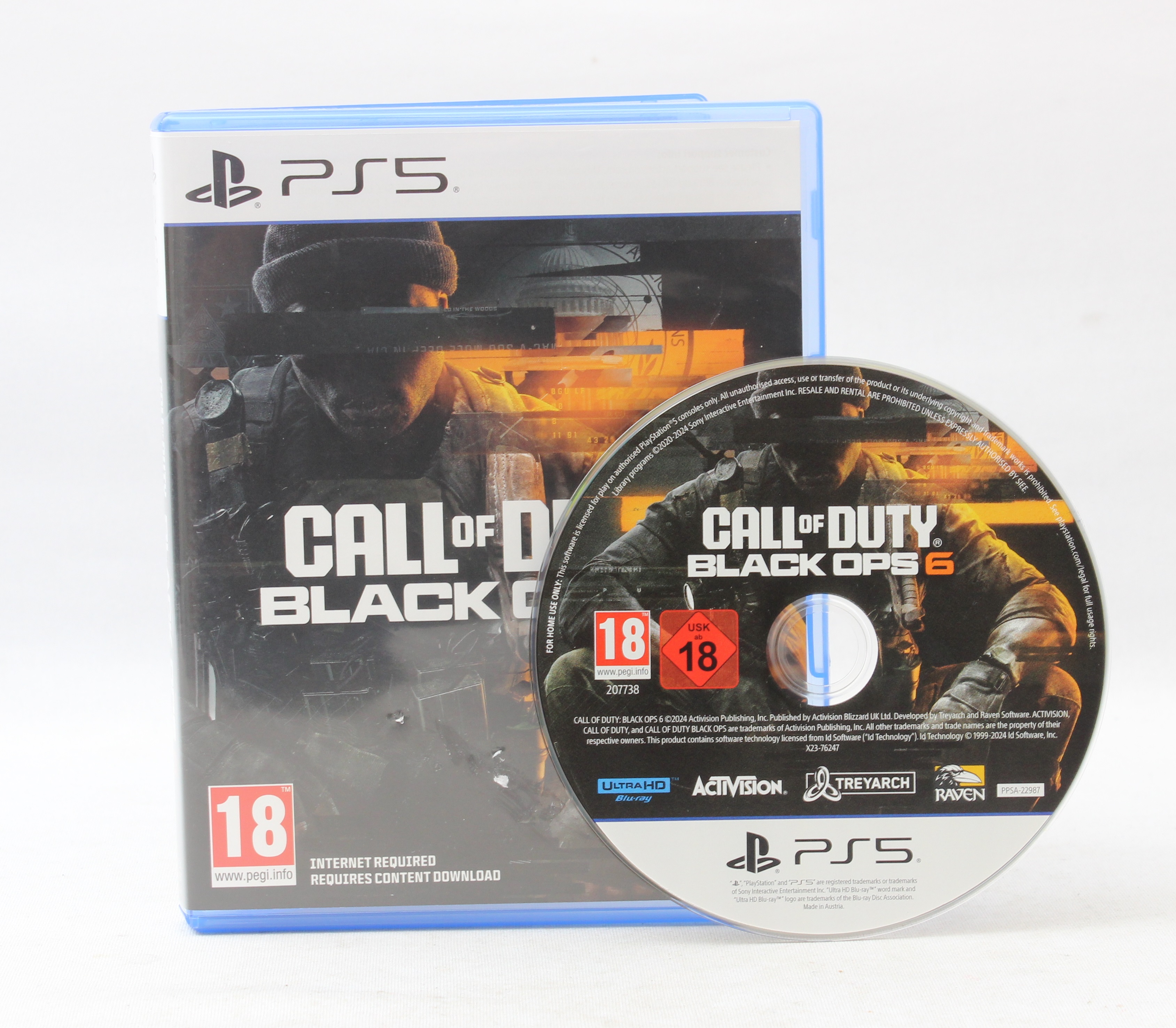 Product photo for Call Of Duty Black Ops 6 PlayStation 5 PS5 Videogame - Boxed (VG)